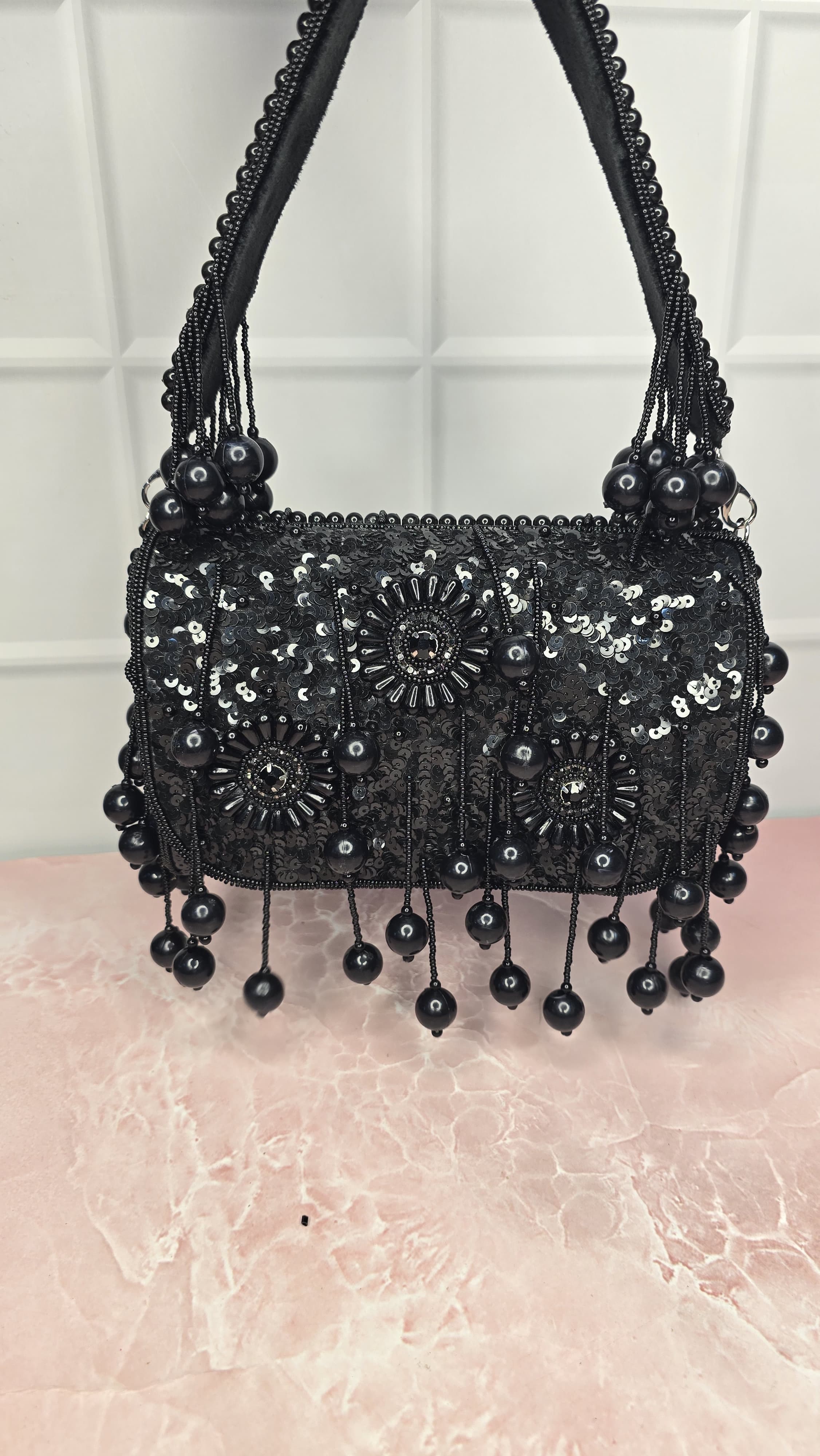 Pearl Flap Bag