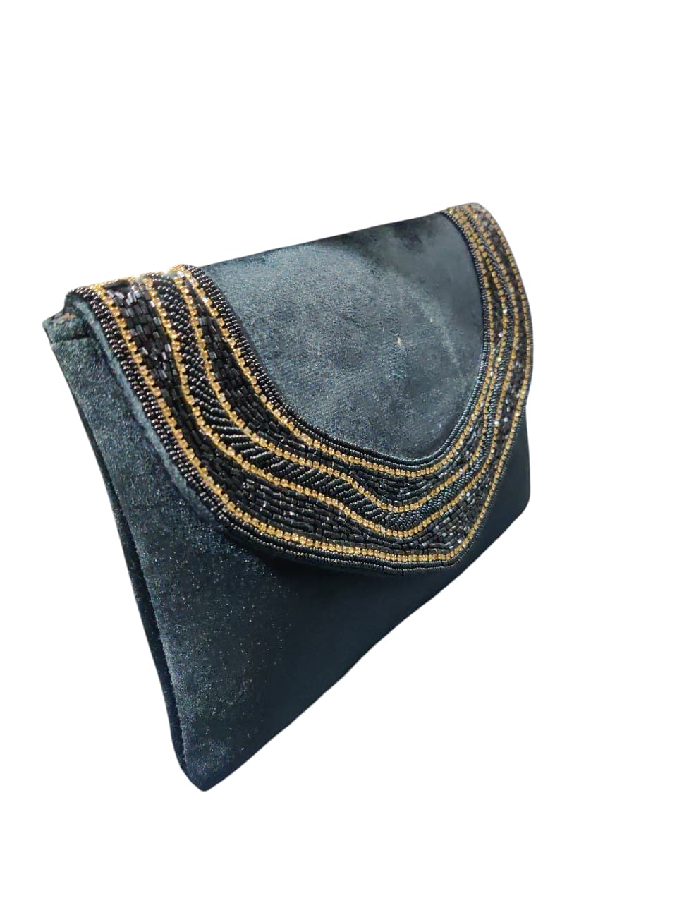 Black Flap Bag
