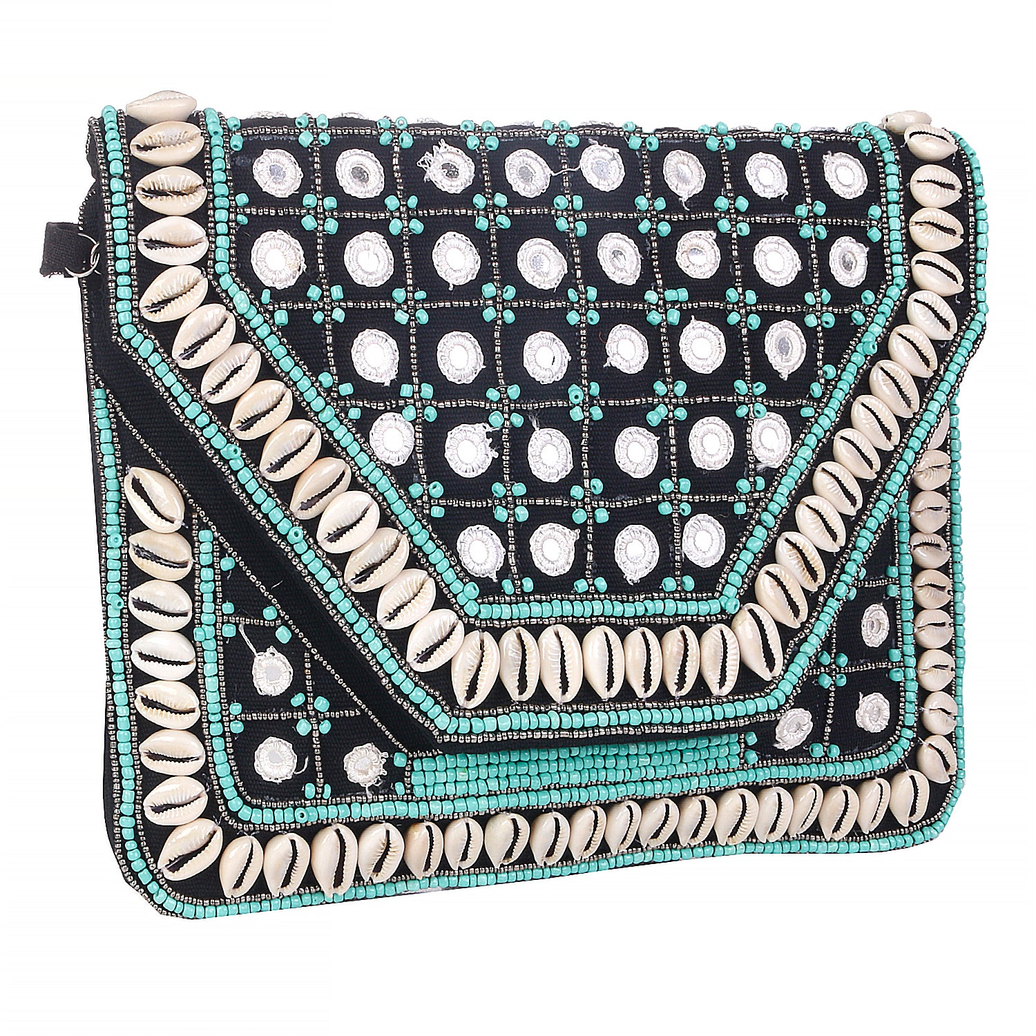 Designer Green Boho Bag For Women