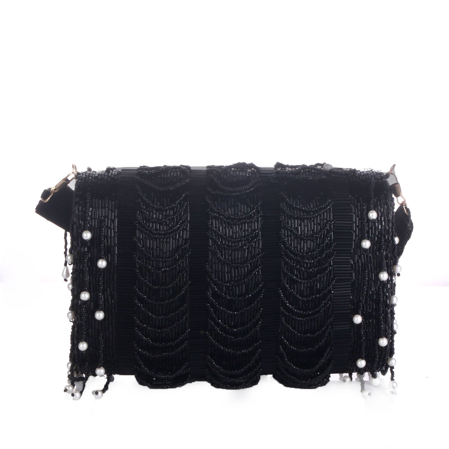 Black Flap Bag