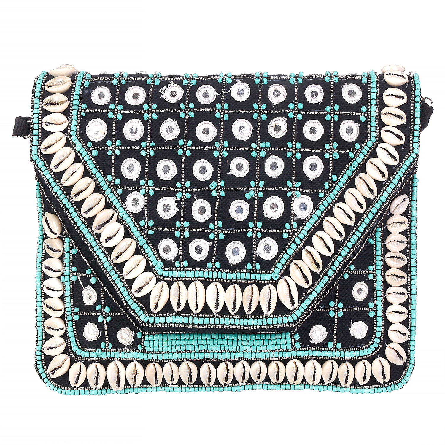 Designer Green Boho Bag For Women