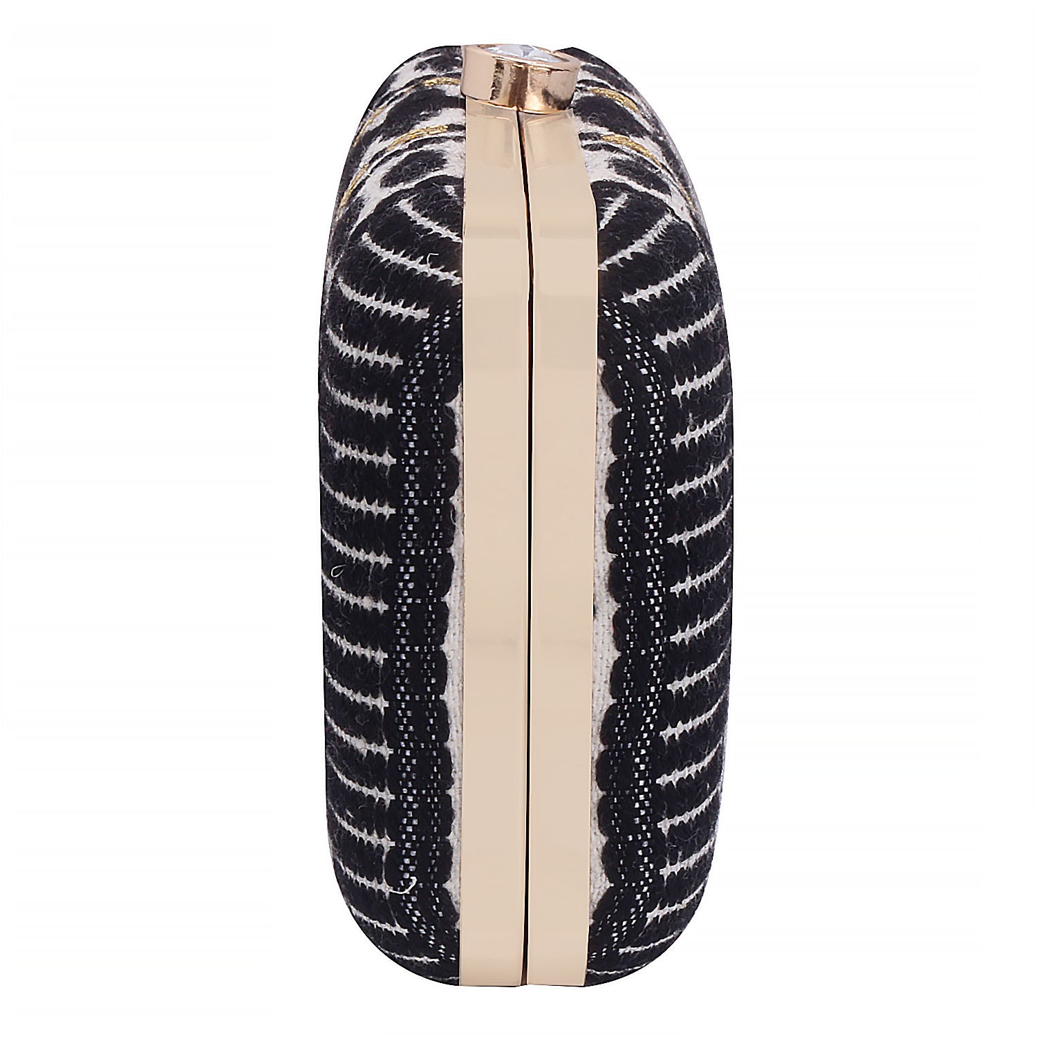 Fabric Box Clutch For Casual Use