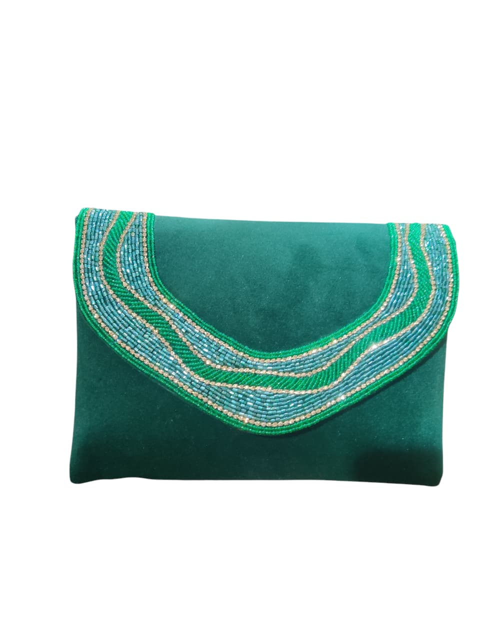 Green Flap Bag