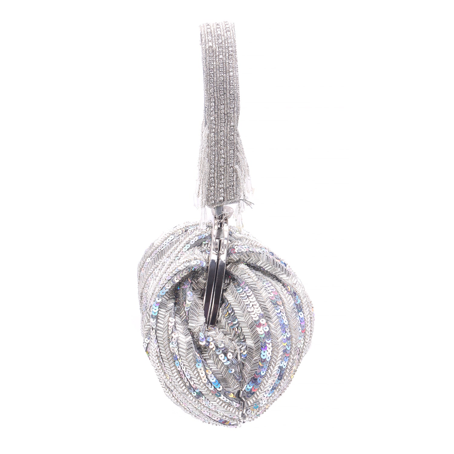 sequins style batua clutch