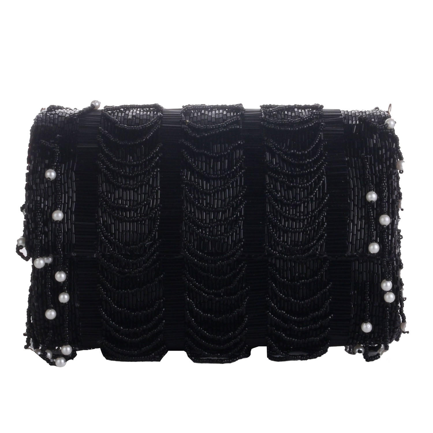 Black Flap Bag