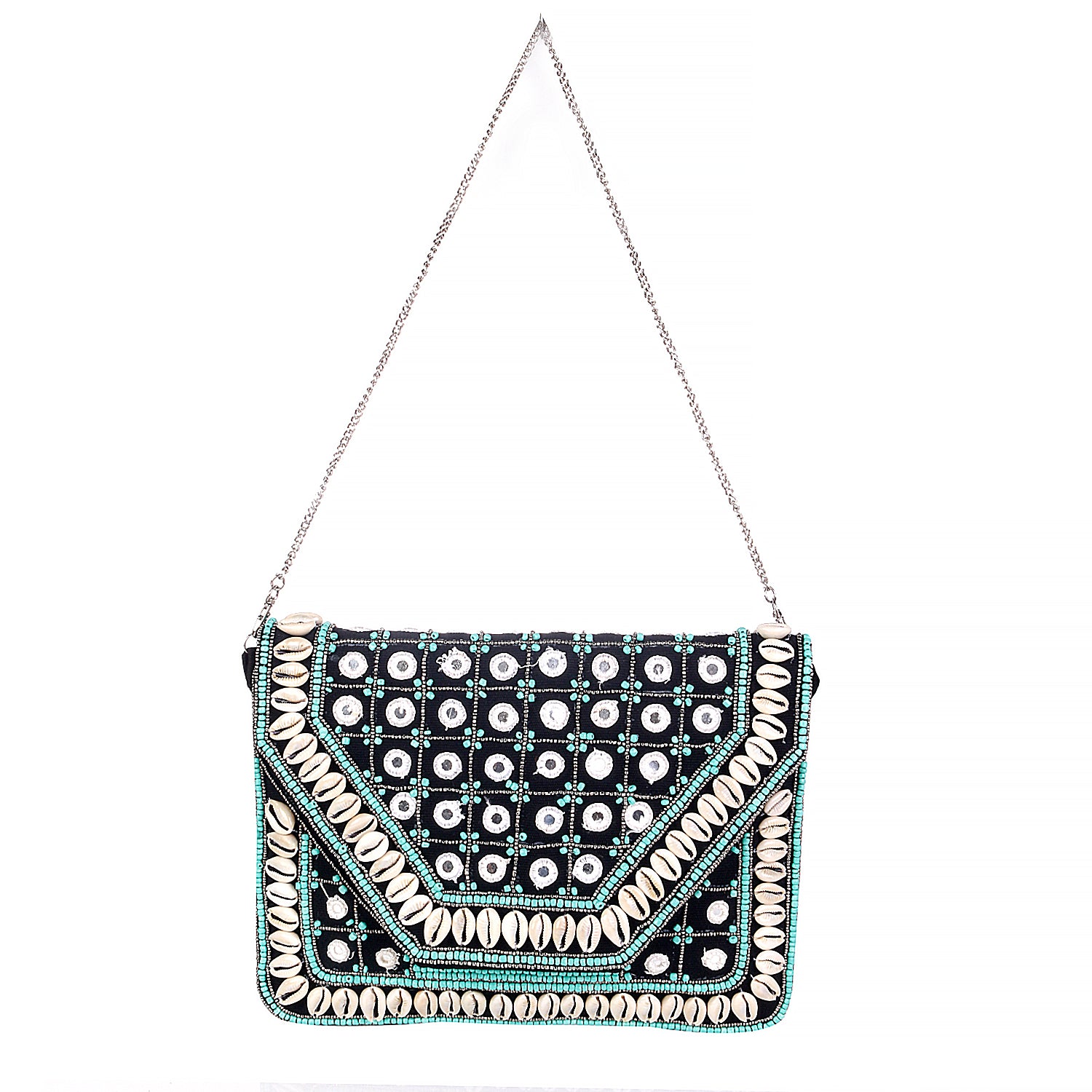 Designer Green Boho Bag For Women