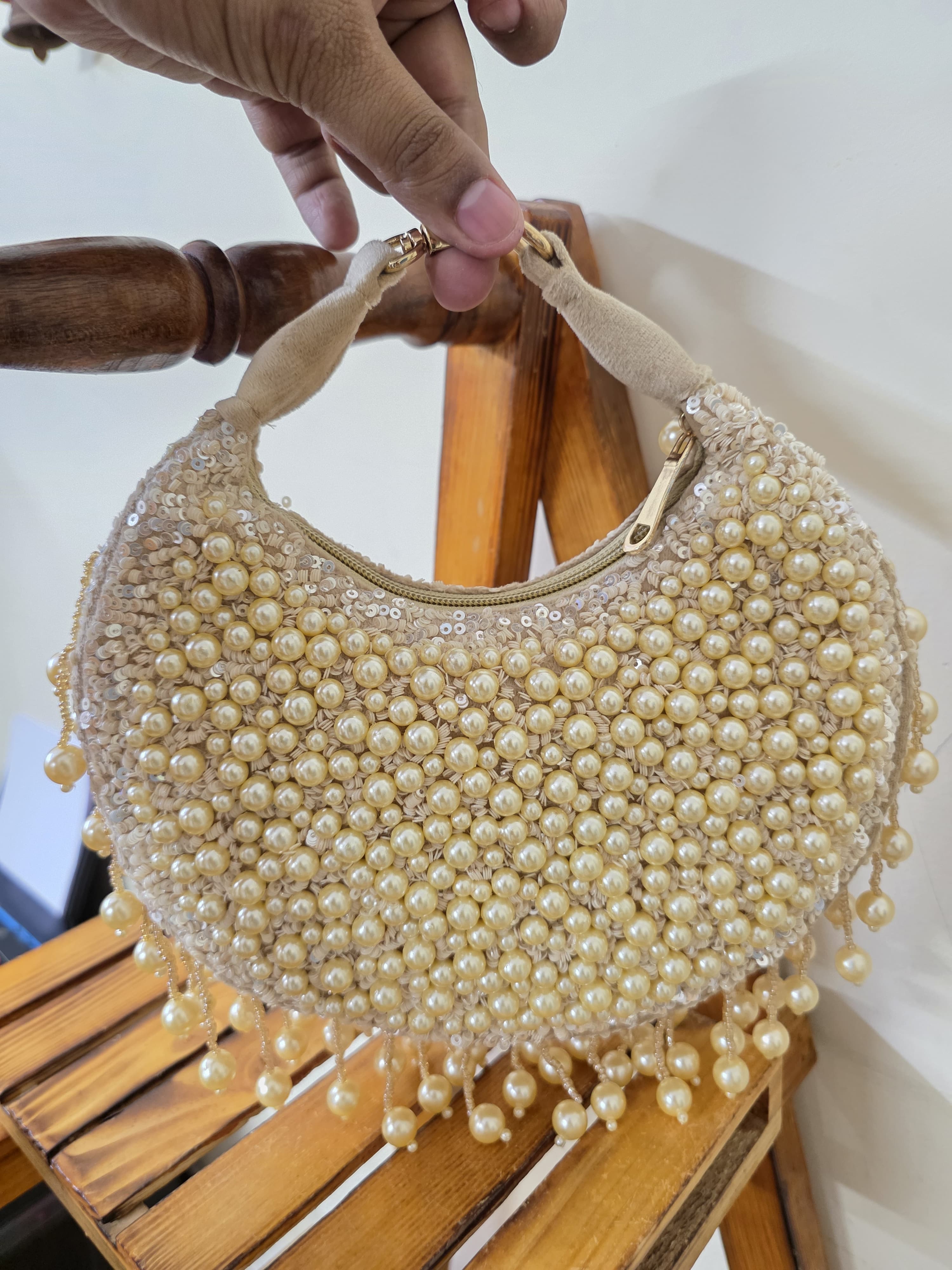 Pearl Moon clutch