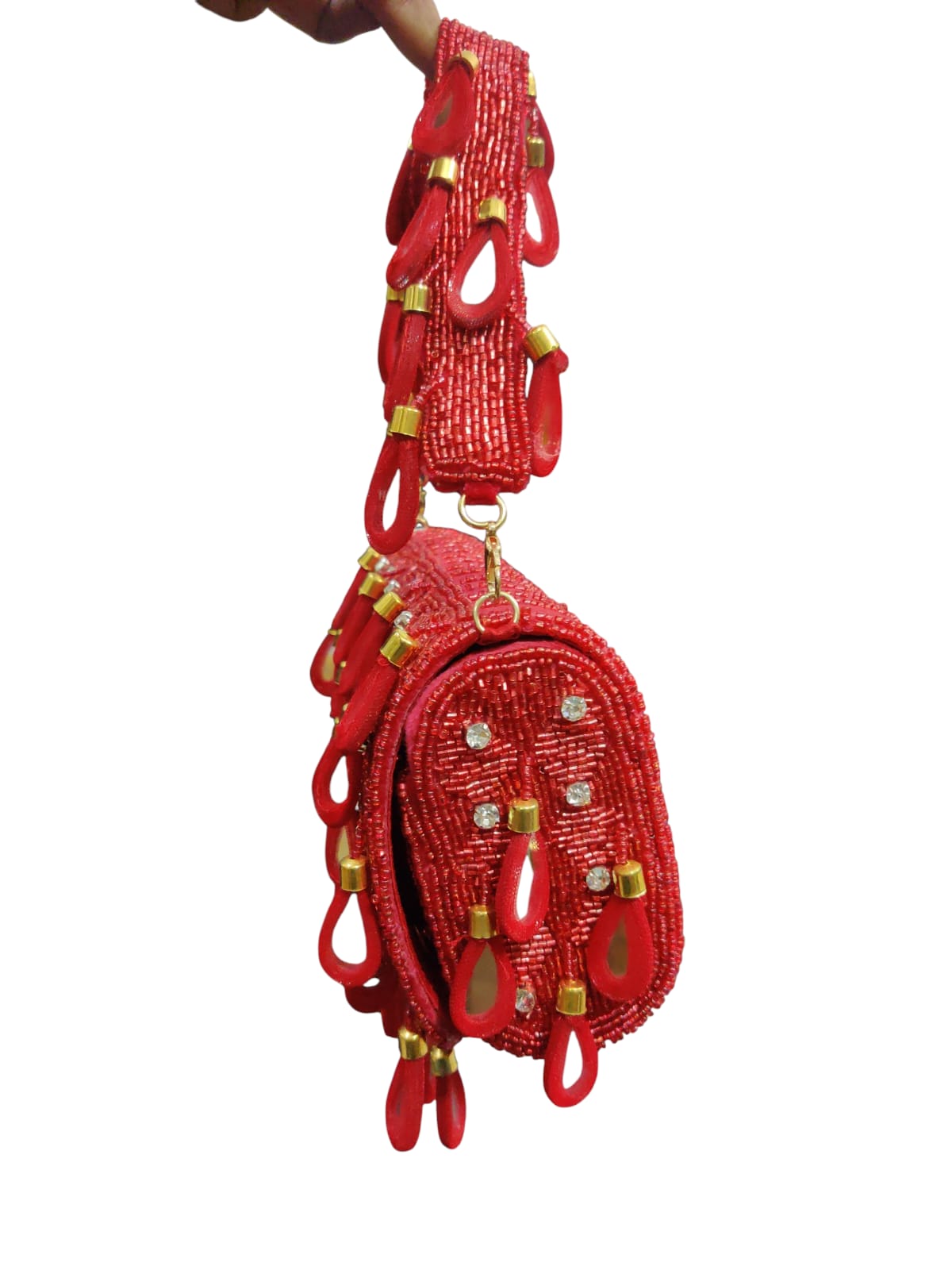Red Flap Bag