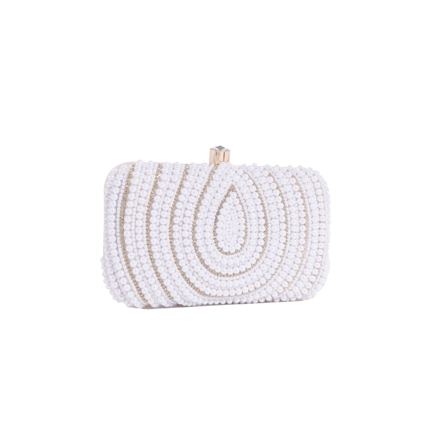 Laugh Printed Pink Shade Box Clutch Bag For Women & Girls