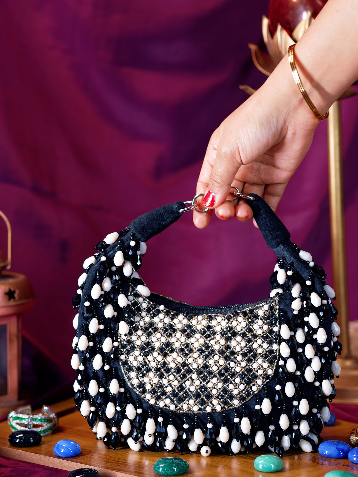 VRPS Moon Bags | Handcrafted Ethnic Bag | SWIS-1446