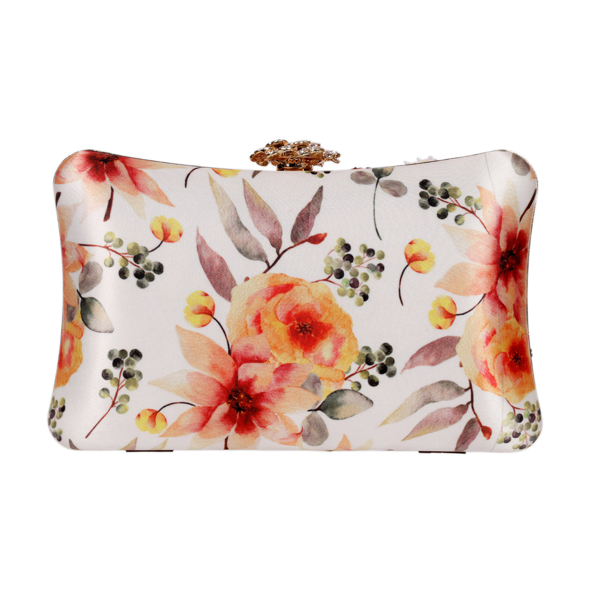 VRPS Printed Embroidered Clutch | Handcrafted Ethnic Bag | SWIS-1619 | Additional Angle