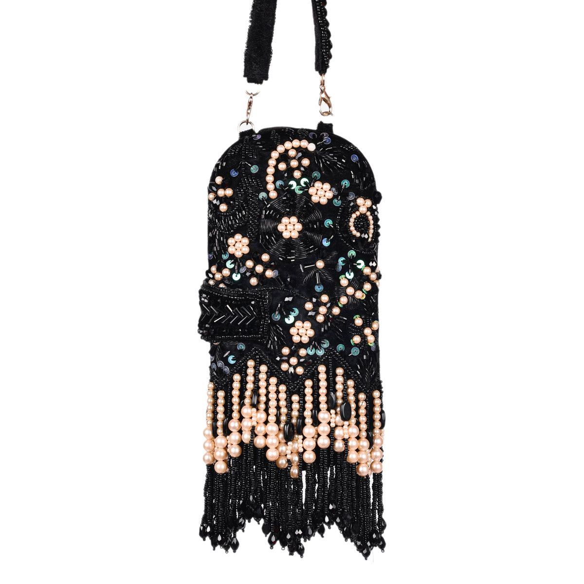 VRPS Embroidered Clutch | Handcrafted Ethnic Bag | SWIS-1481