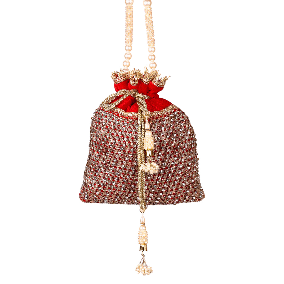 VRPS Potli Bag | Handcrafted Ethnic Bag | SWIS-1693 | Additional Angle