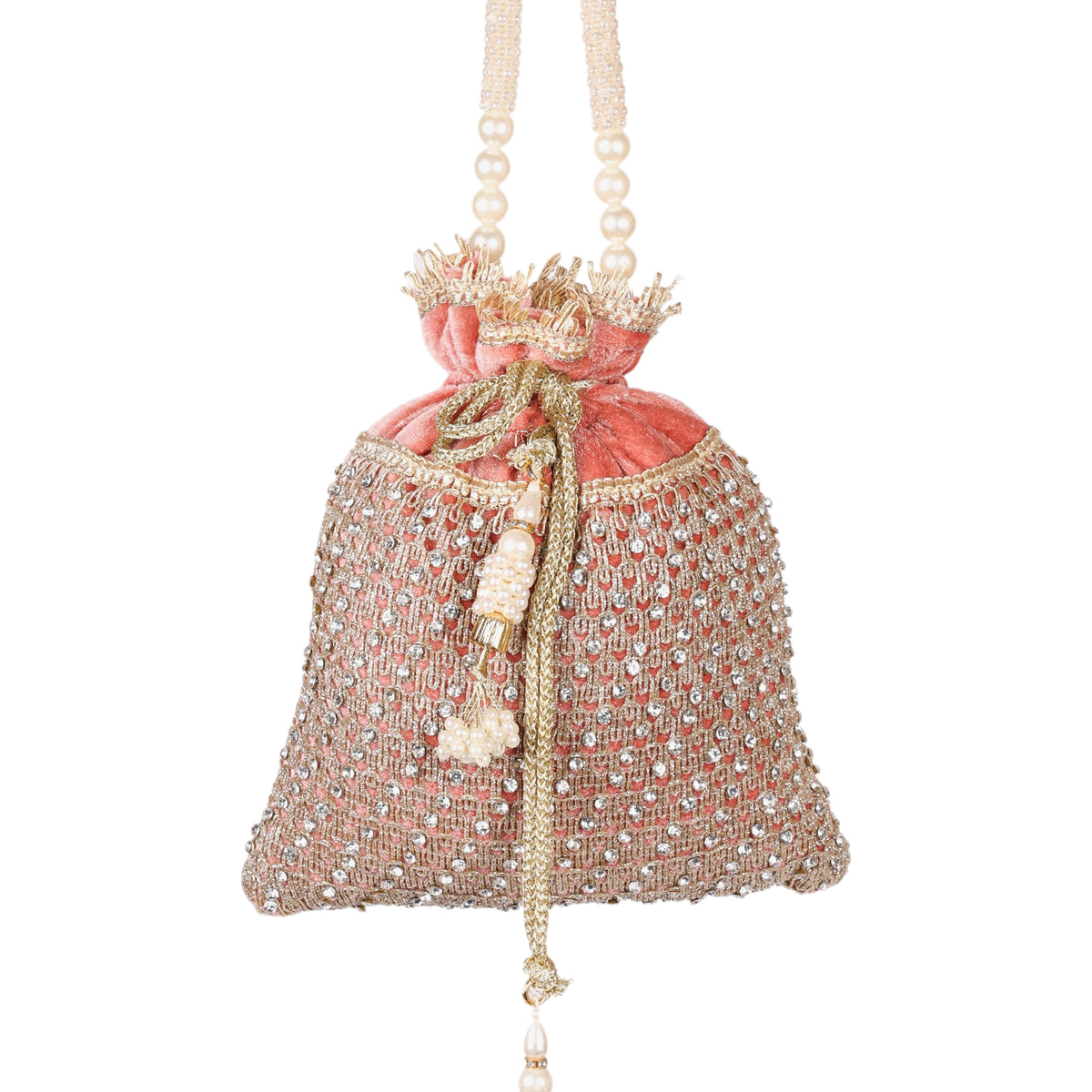 VRPS Potli Bag | Handcrafted Ethnic Bag | SWIS-1696 | Additional Angle