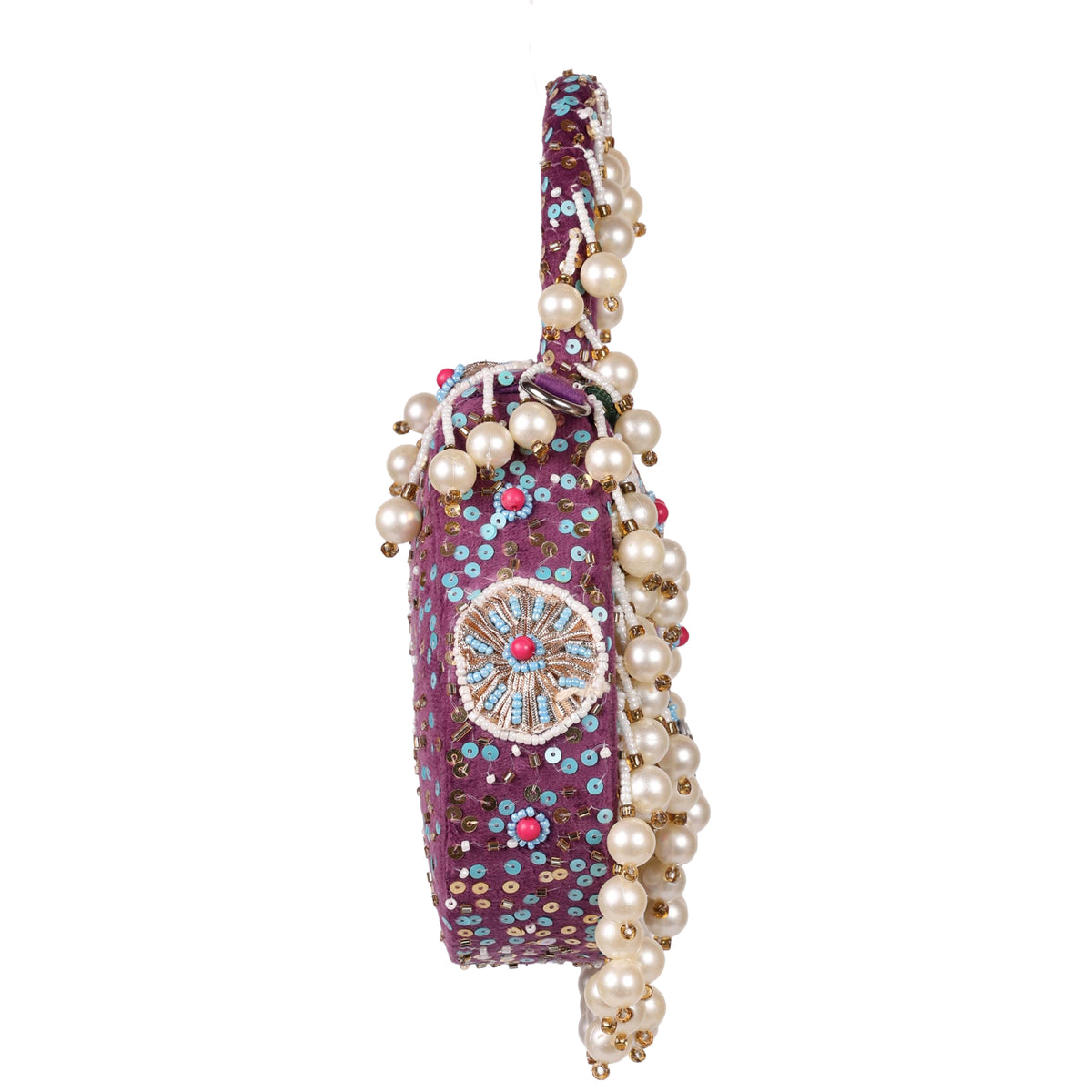 VRPS Flap Bag | Handcrafted Ethnic Bag | SWIS-3036 | Additional Angle