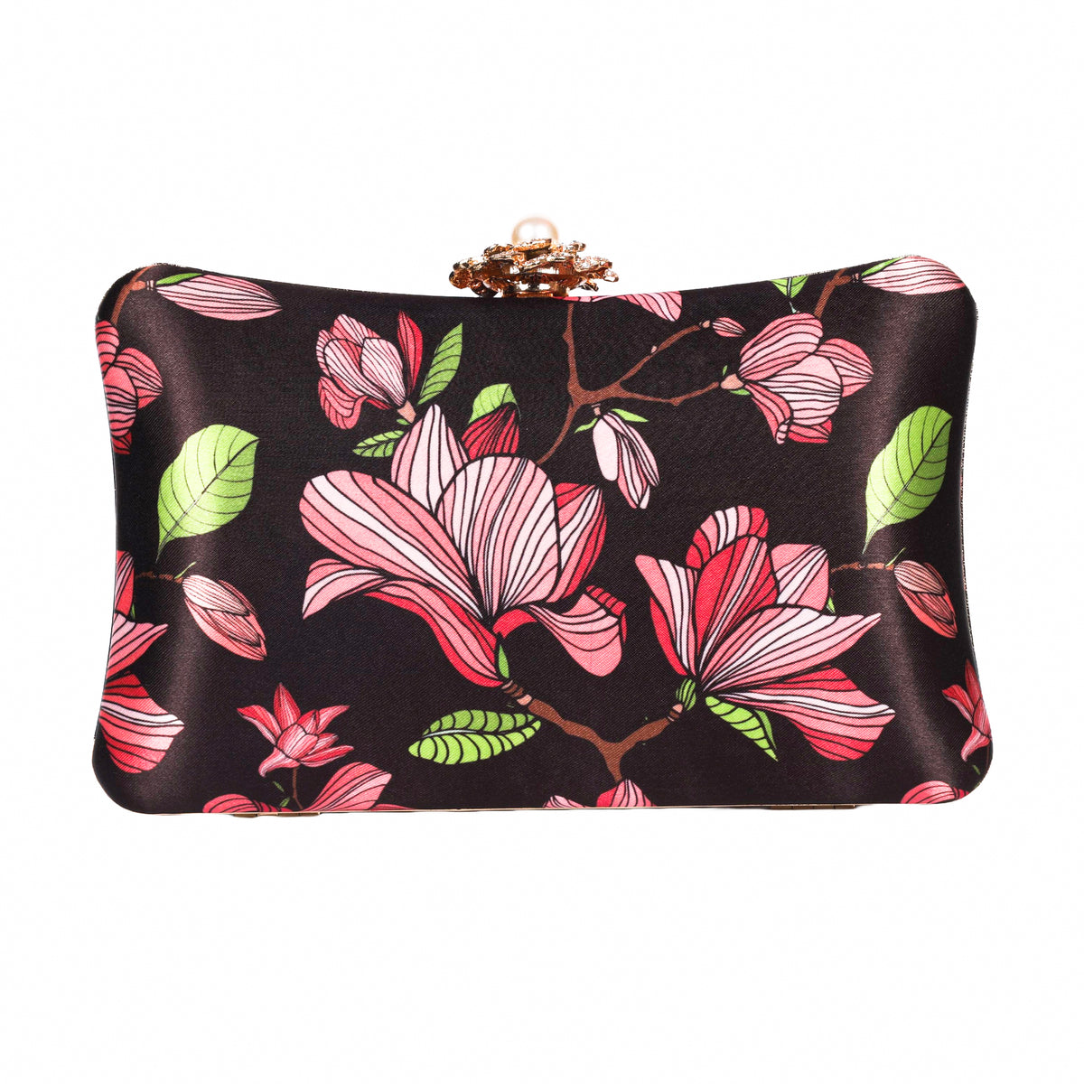 VRPS Printed Embroidered Clutch | Handcrafted Ethnic Bag | SWIS-1626 | Additional Angle