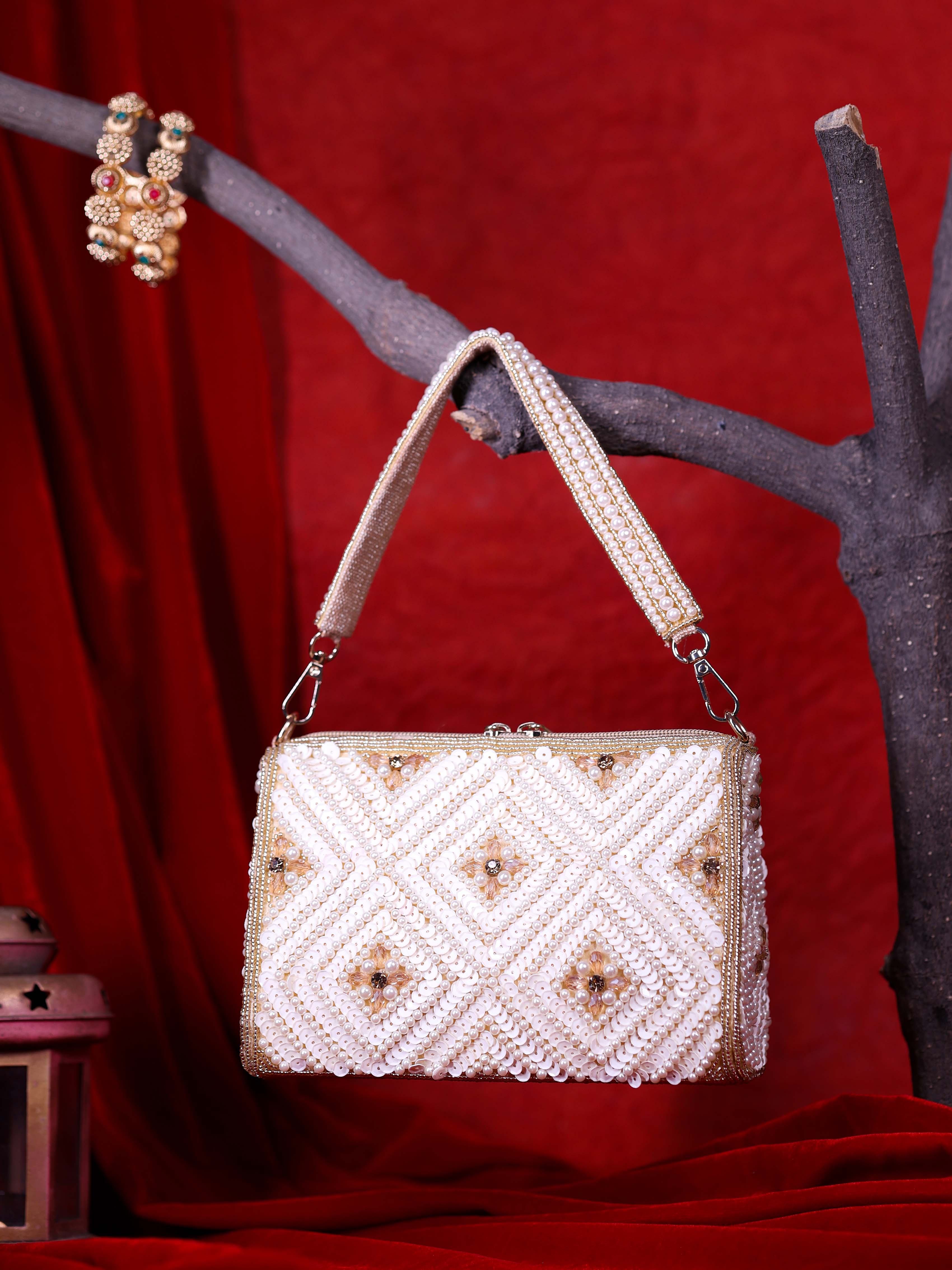 VRPS Flap Bag | Handcrafted Ethnic Bag | SWIS-2610 | Additional Angle