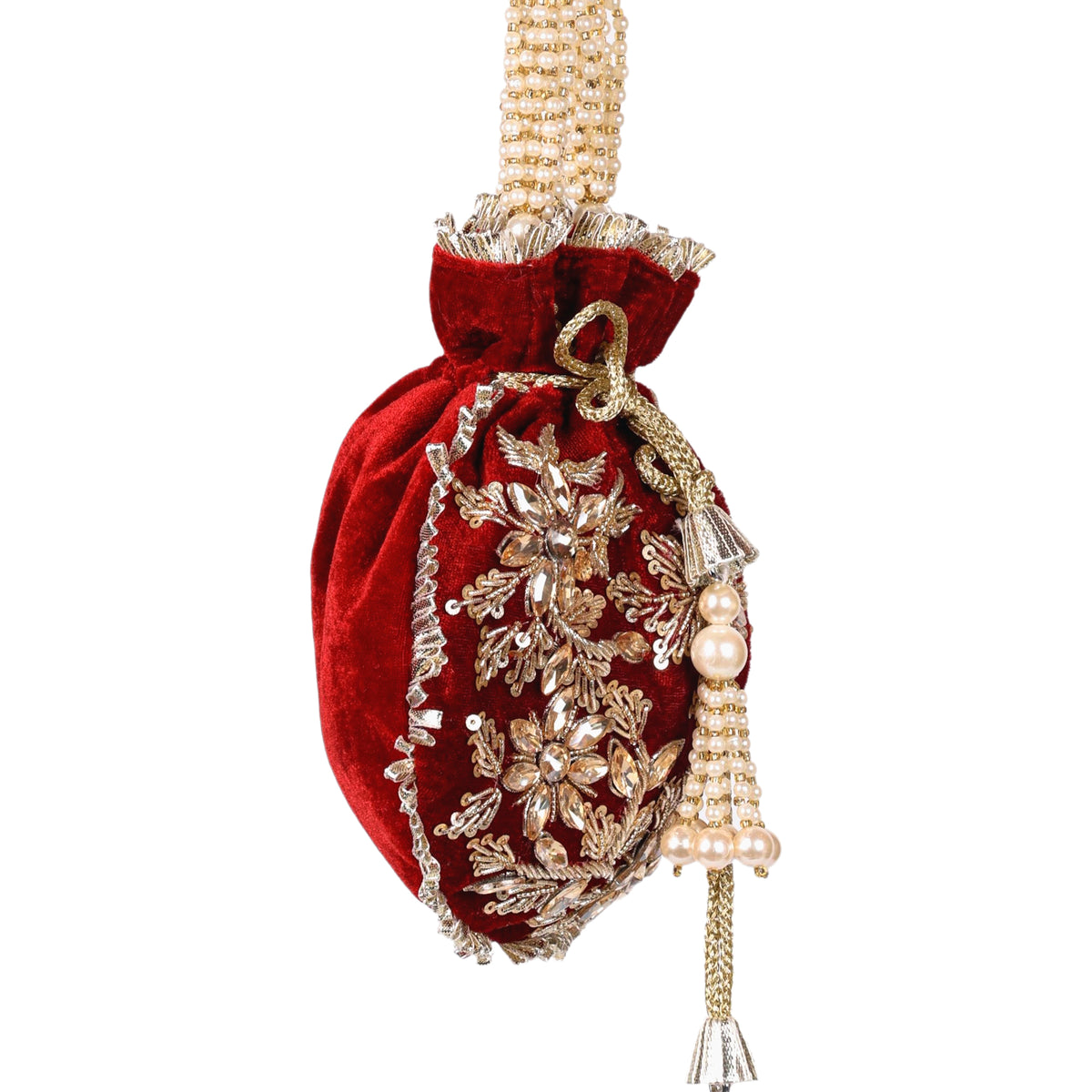 VRPS Potli Bag | Handcrafted Ethnic Bag | SWIS-1721 | Additional Angle