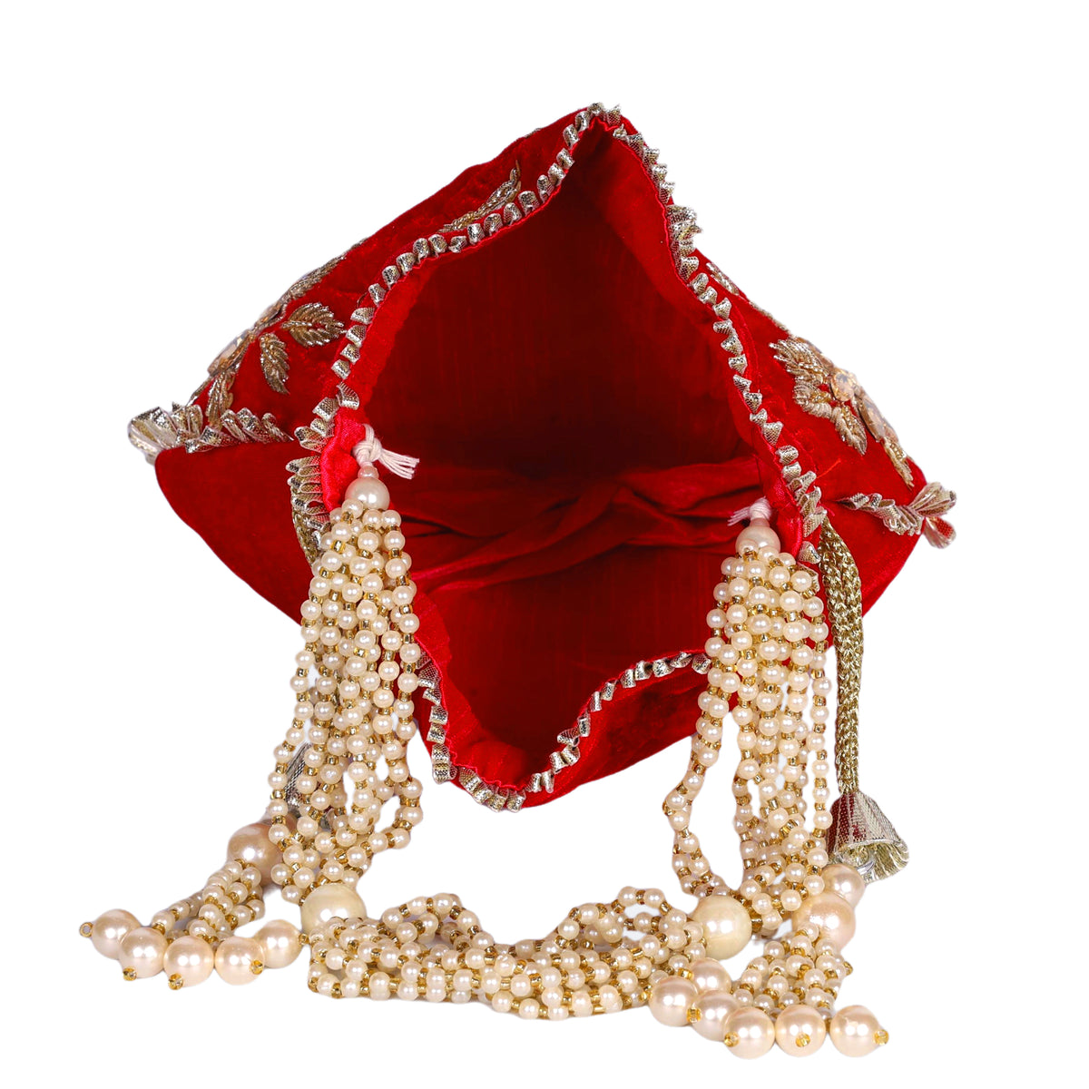 VRPS Potli Bag | Handcrafted Ethnic Bag | SWIS-1717 | Additional Angle