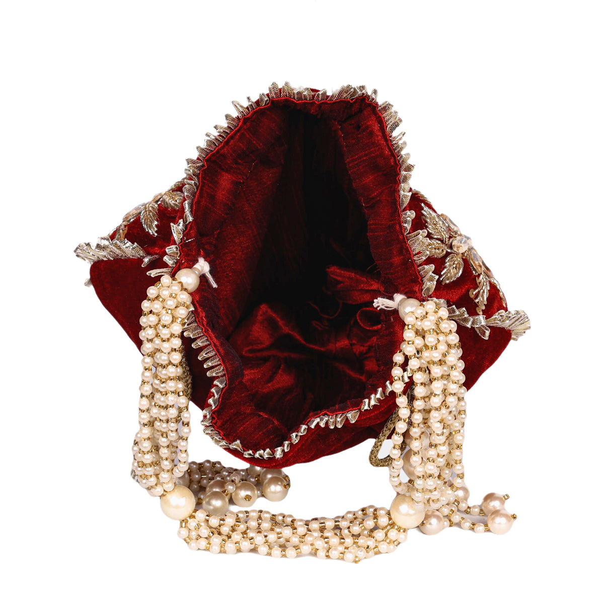 VRPS Potli Bag | Handcrafted Ethnic Bag | SWIS-1721 | Additional Angle