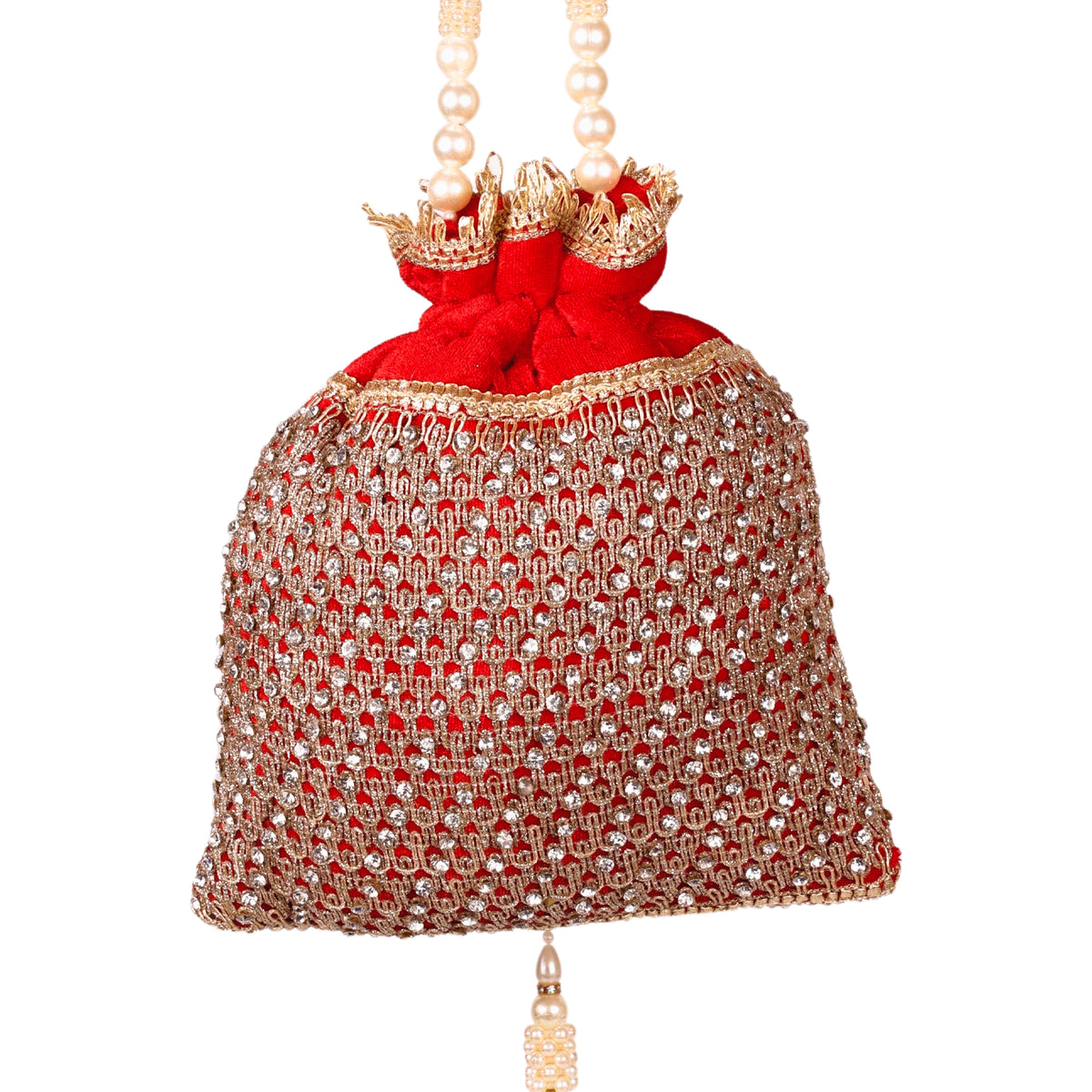VRPS Potli Bag | Handcrafted Ethnic Bag | SWIS-1693 | Additional Angle