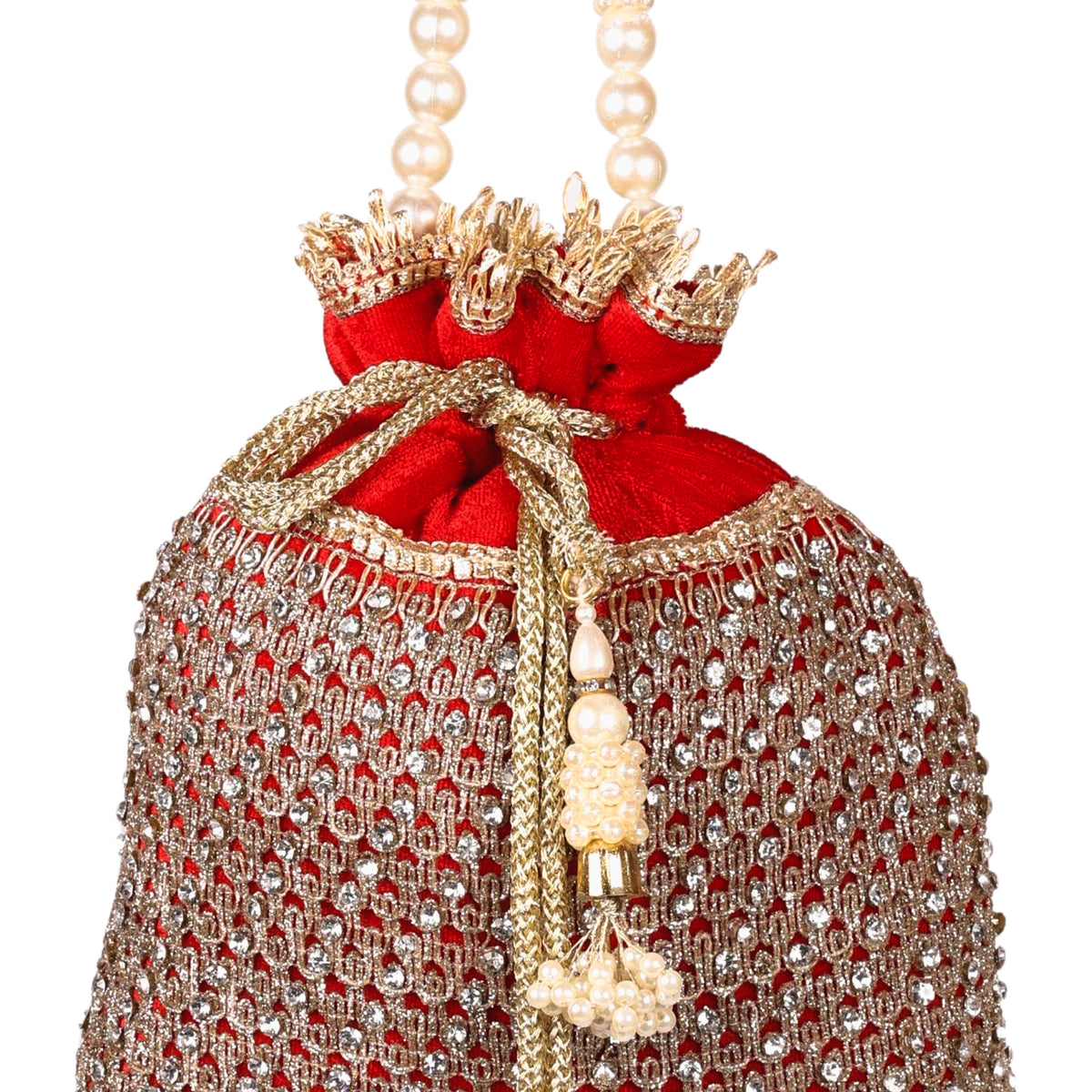 VRPS Potli Bag | Handcrafted Ethnic Bag | SWIS-1693 | Additional Angle