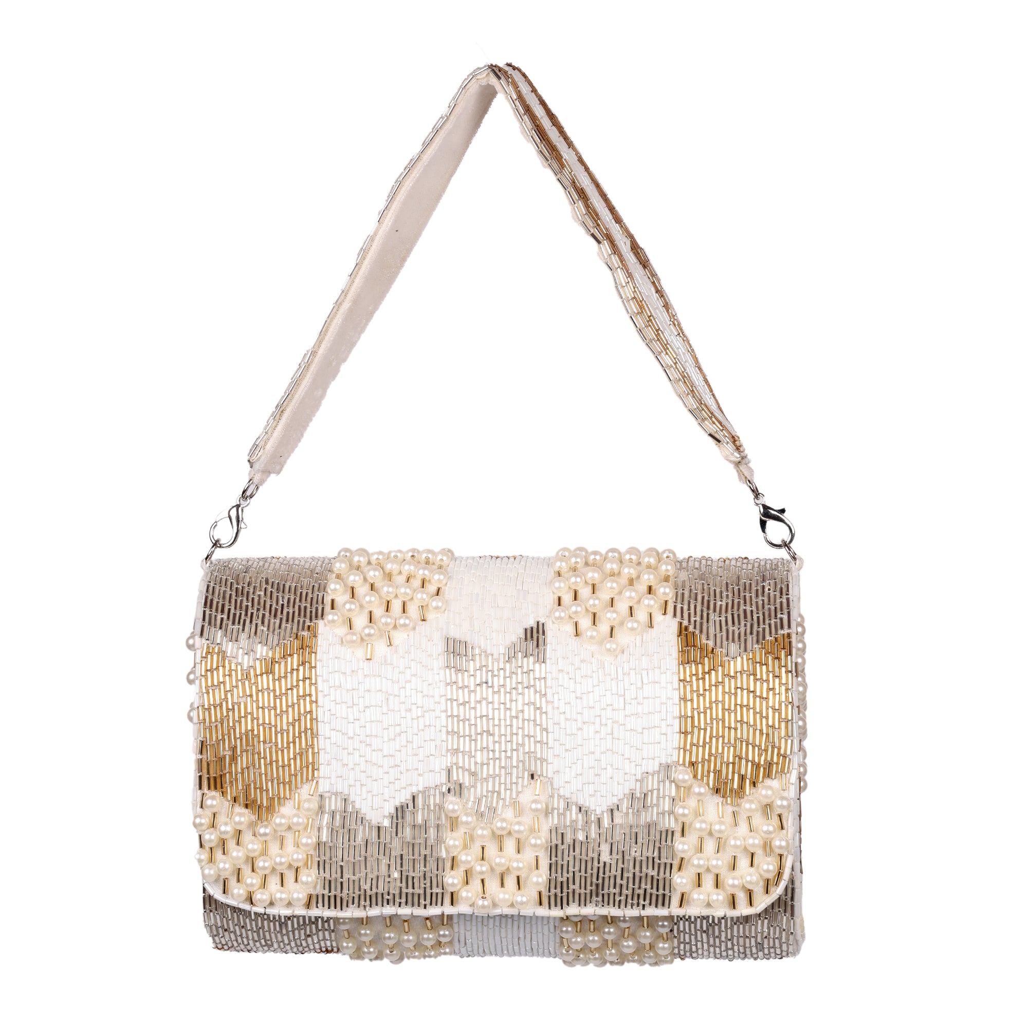 VRPS Flap Bag | Handcrafted Ethnic Bag | SWIS-1954 | Additional Angle