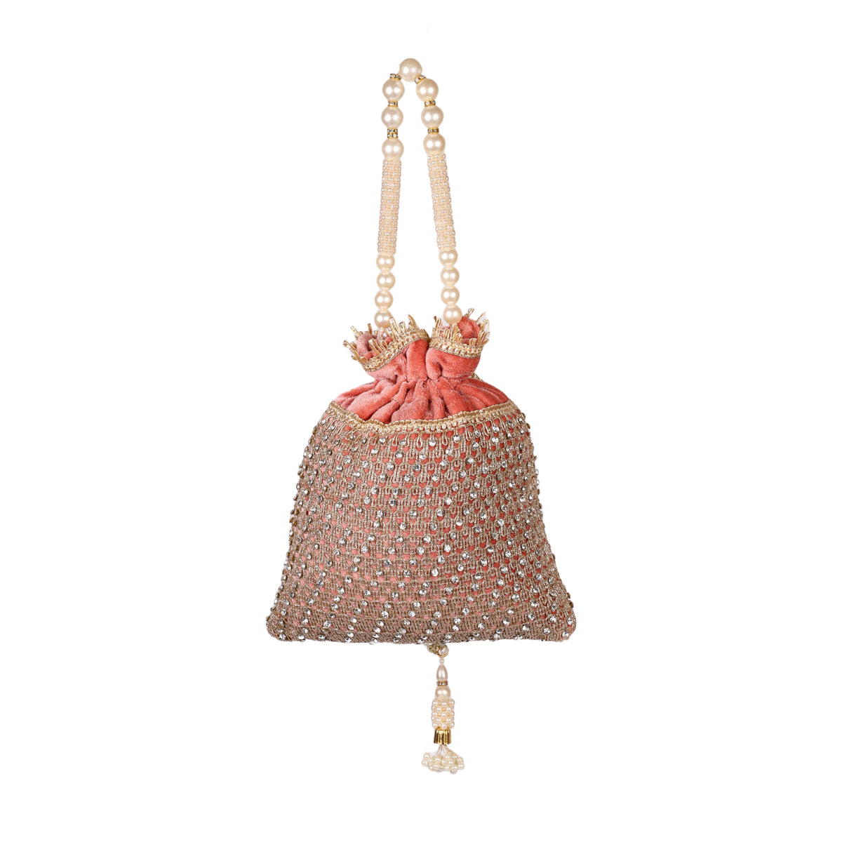 VRPS Potli Bag | Handcrafted Ethnic Bag | SWIS-1696 | Additional Angle