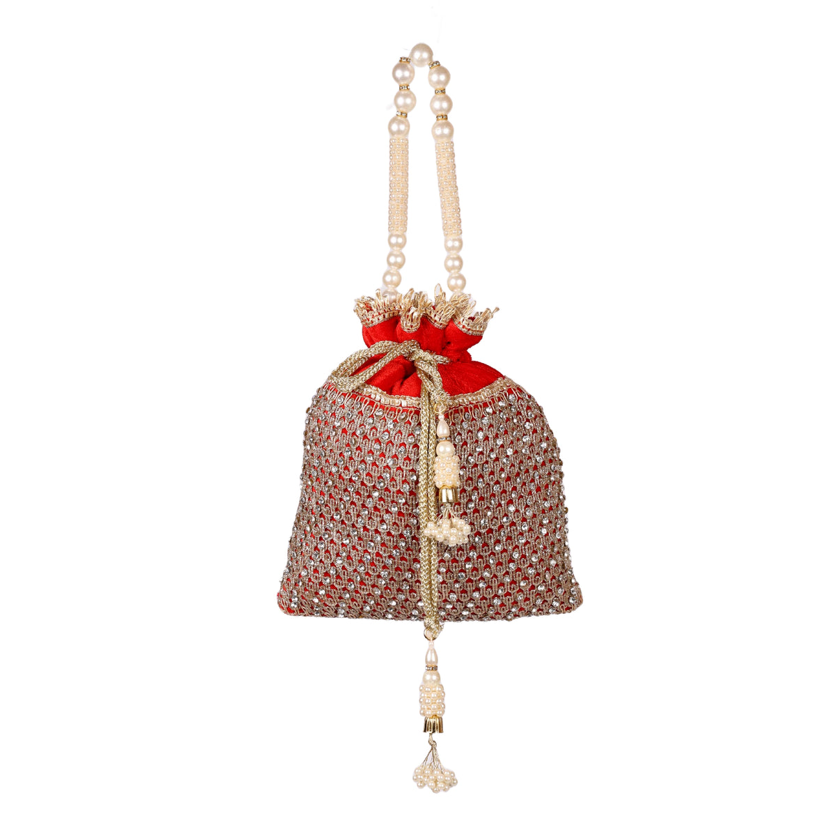 VRPS Potli Bag | Handcrafted Ethnic Bag | SWIS-1693 | Additional Angle