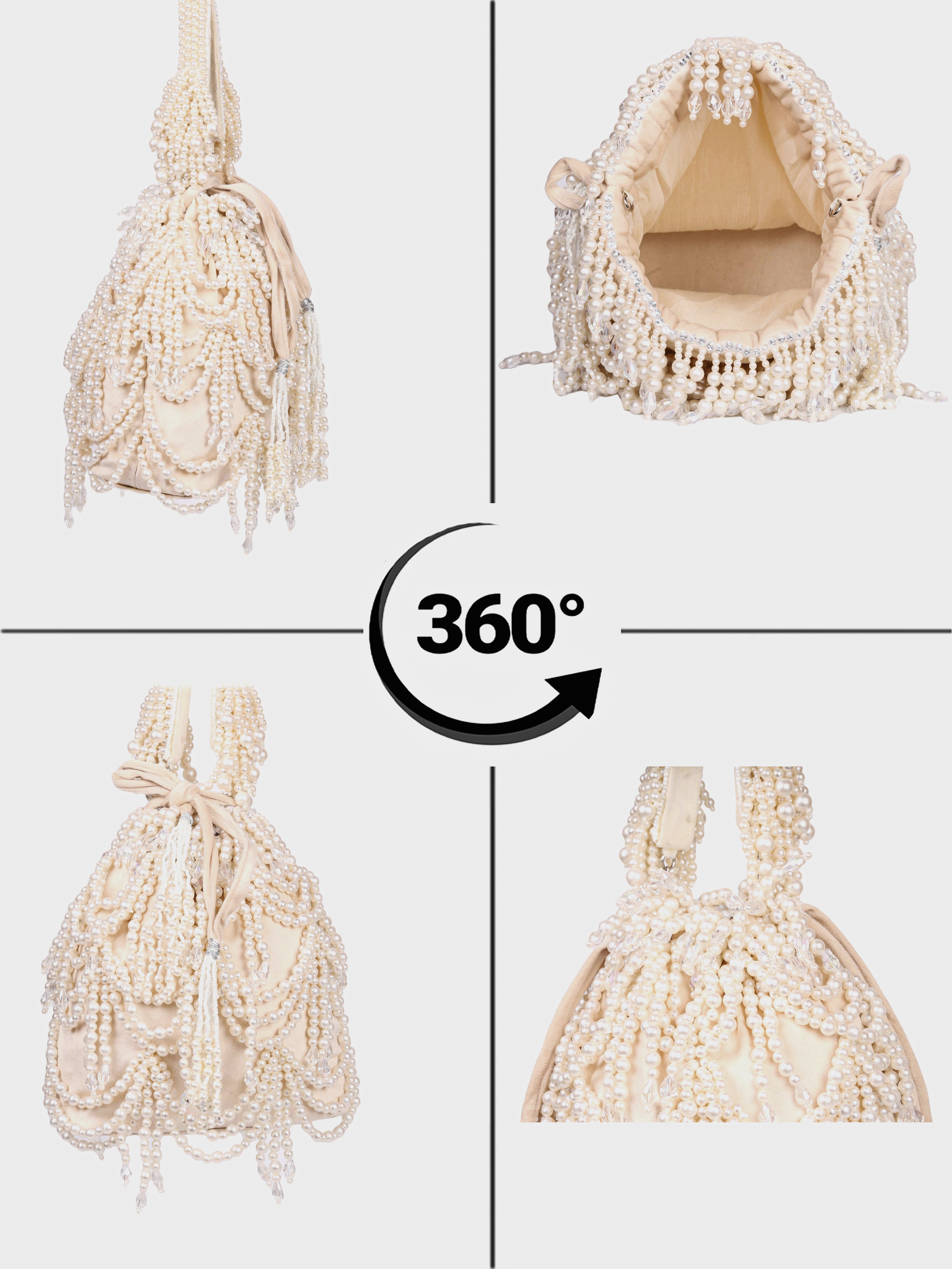 VRPS Potli Bag | Handcrafted Ethnic Bag | SWIS-1572 | Additional Angle