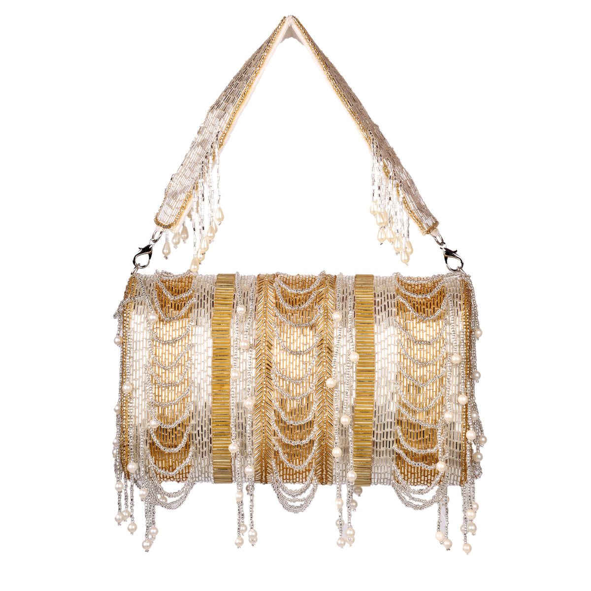 VRPS Flap Bag | Handcrafted Ethnic Bag | SWIS-3039 | Additional Angle