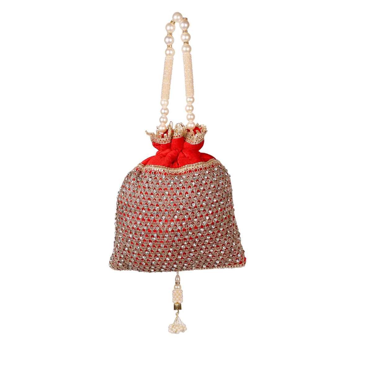 VRPS Potli Bag | Handcrafted Ethnic Bag | SWIS-1693 | Additional Angle