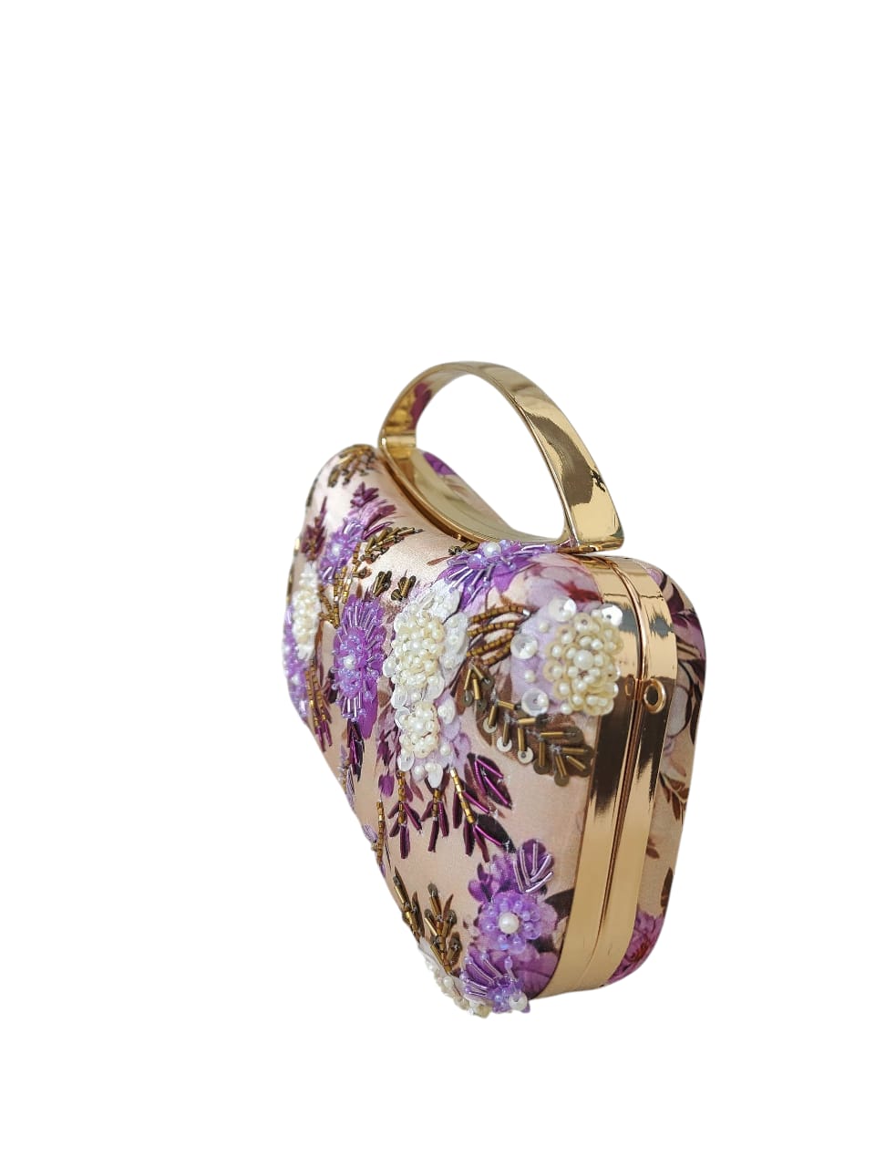 VRPS Printed Embroidered Clutch | Handcrafted Ethnic Bag | SWIS-3455