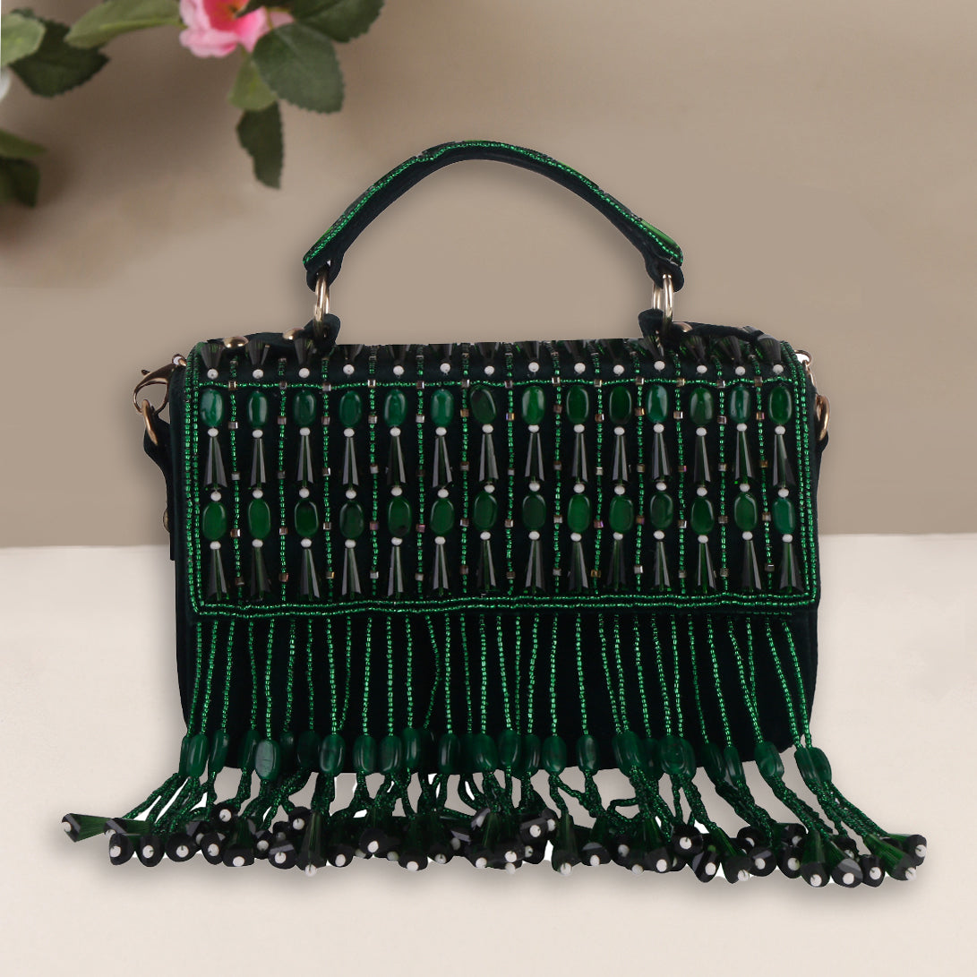 Swisni green luxury bag