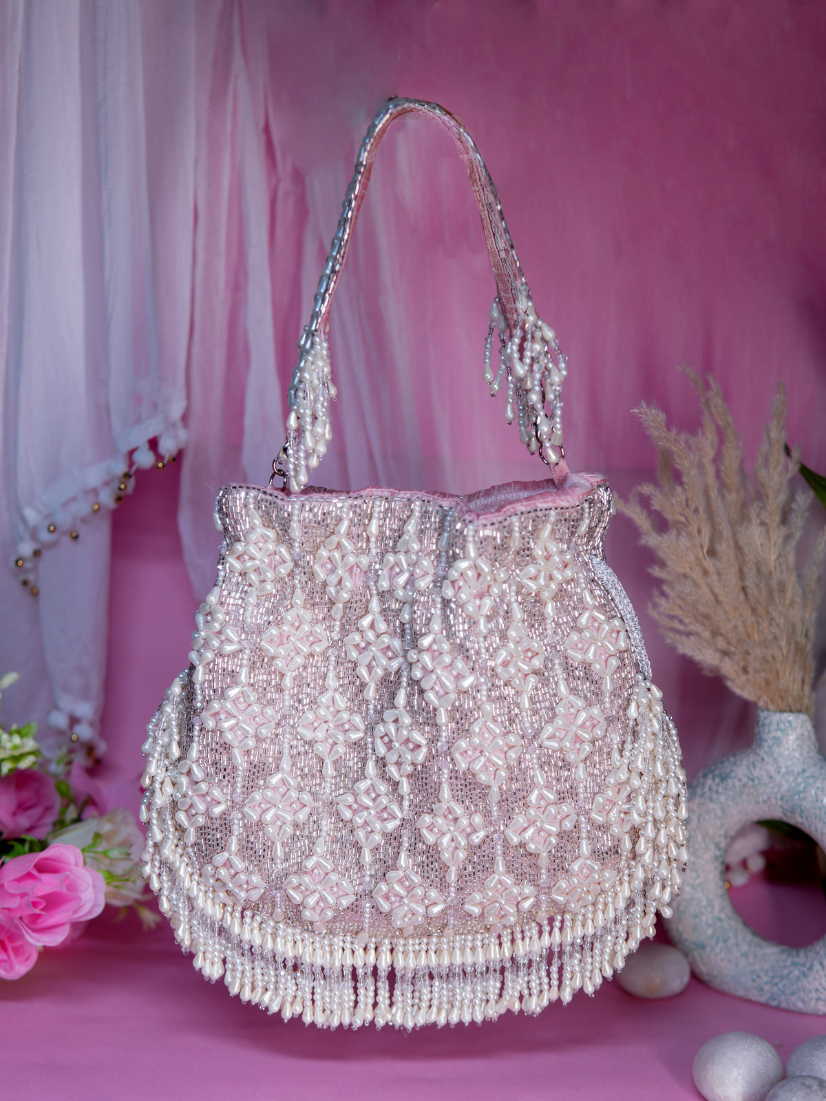 VRPS Potli Bag | Handcrafted Ethnic Bag | SWIS-1357 | Additional Angle
