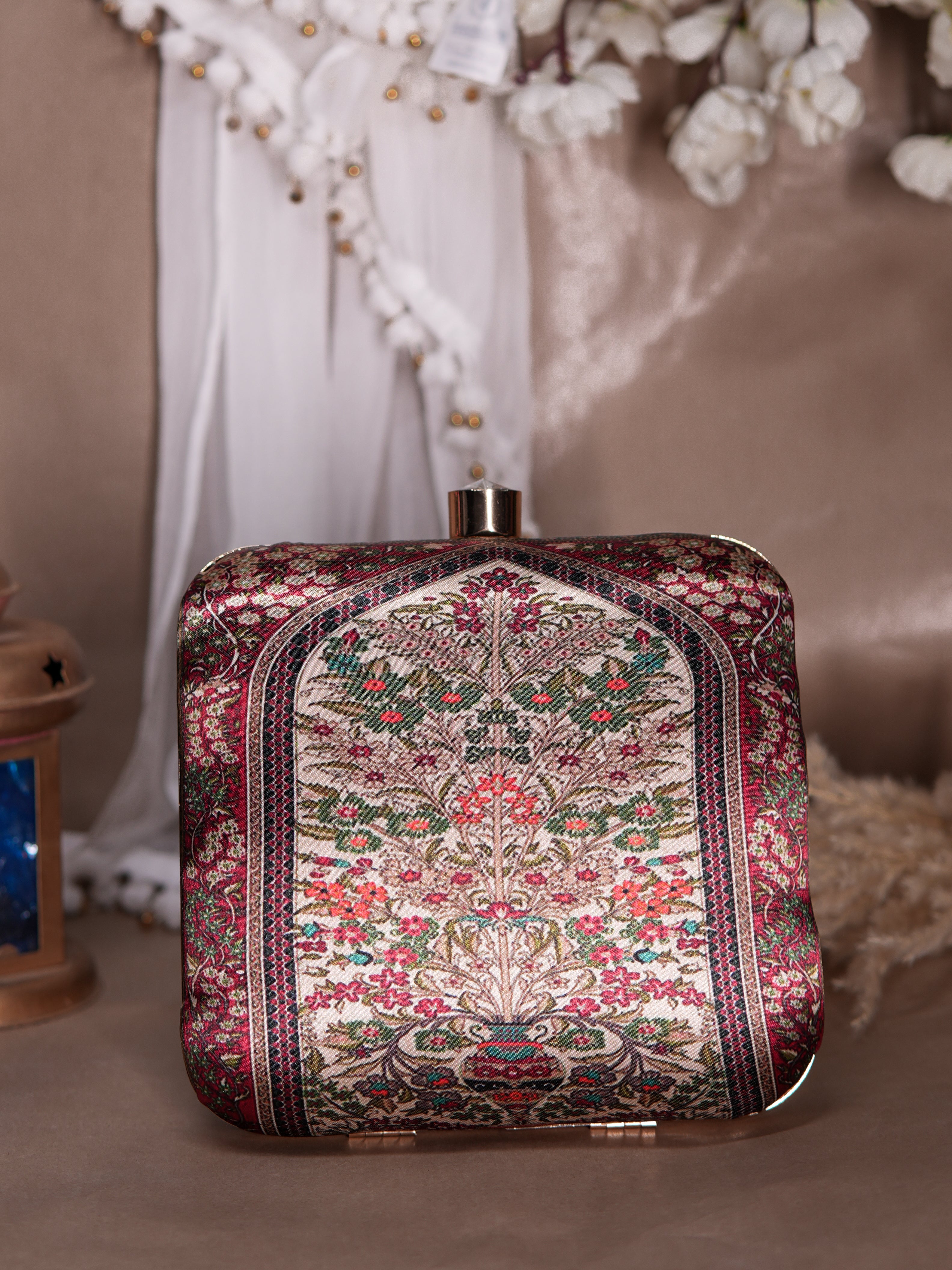 VRPS Printed Clutch | Handcrafted Ethnic Bag | SWIS-1339