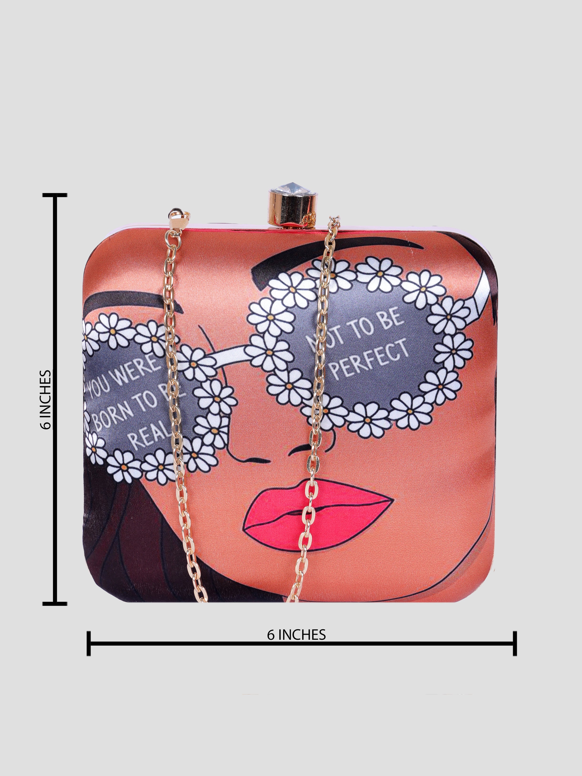 VRPS Printed Clutch | Handcrafted Ethnic Bag | SWIS-1318