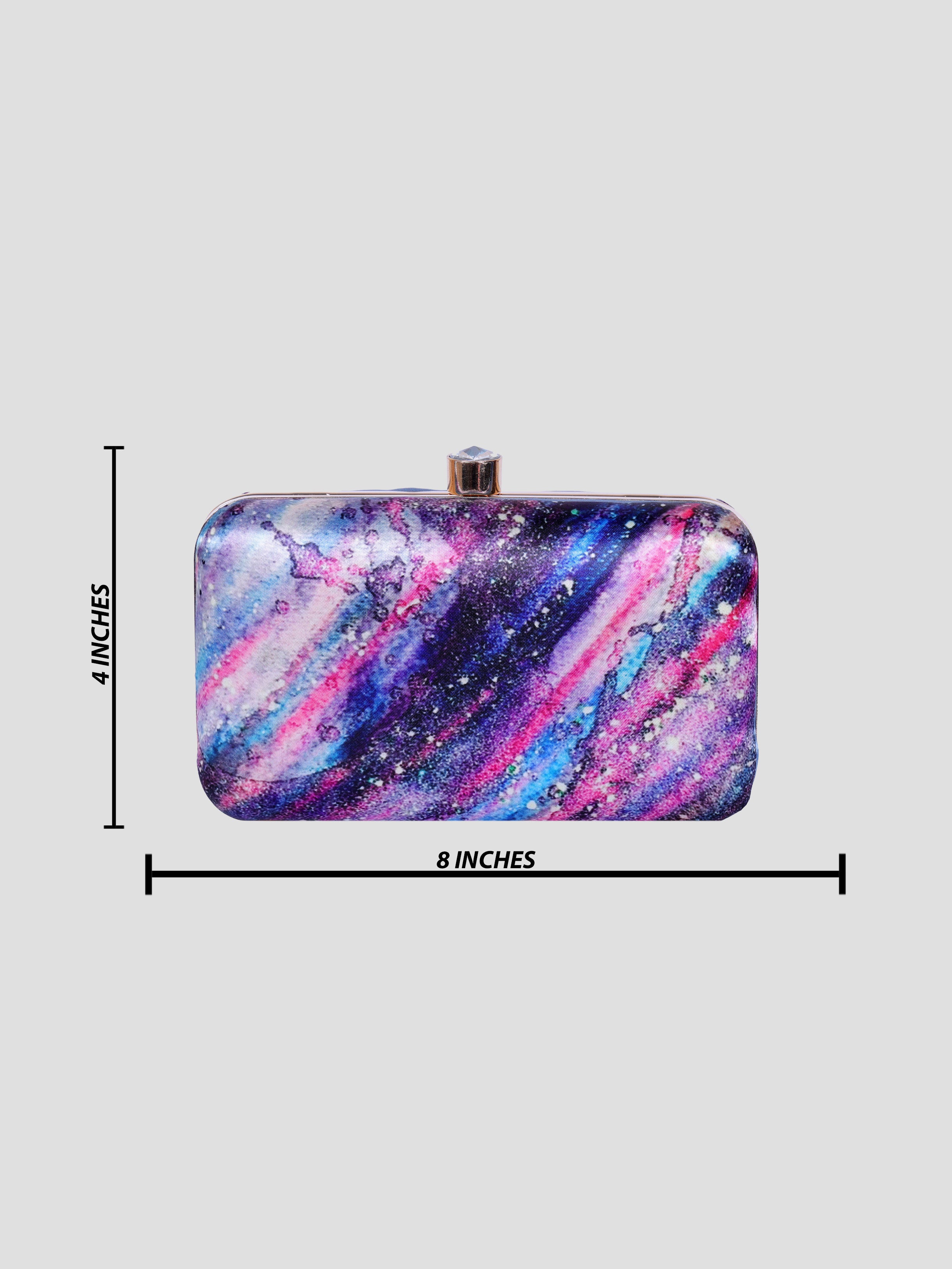 VRPS Printed Clutch | Handcrafted Ethnic Bag | SWIS-1319