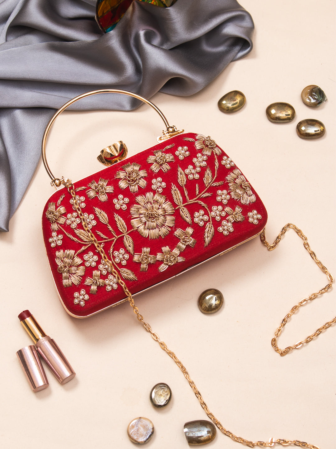red handle clutch