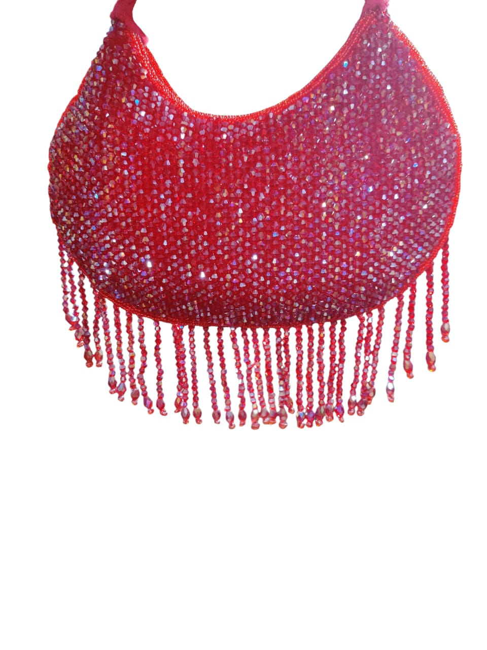 crystal moon clutch