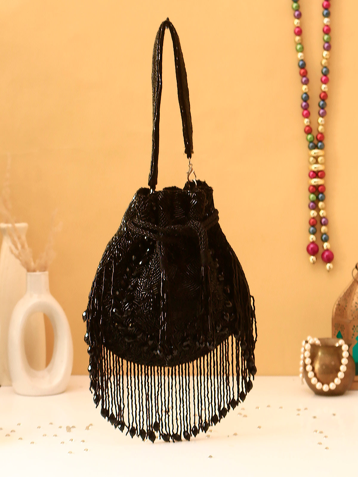 VRPS Potli Bag | Handcrafted Ethnic Bag | SWIS-1378 | Additional Angle