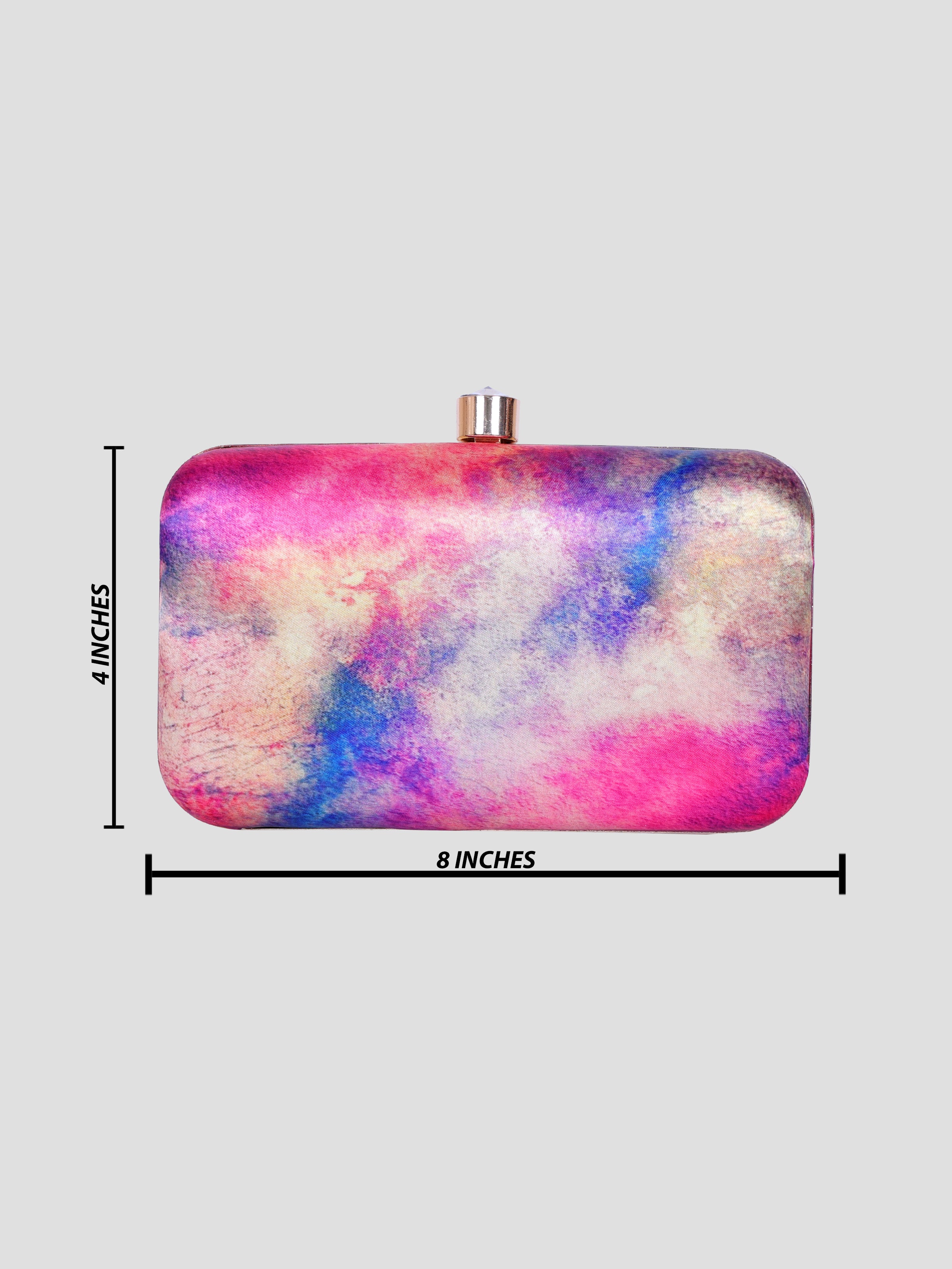 VRPS Printed Clutch | Handcrafted Ethnic Bag | SWIS-1321 | Additional Angle