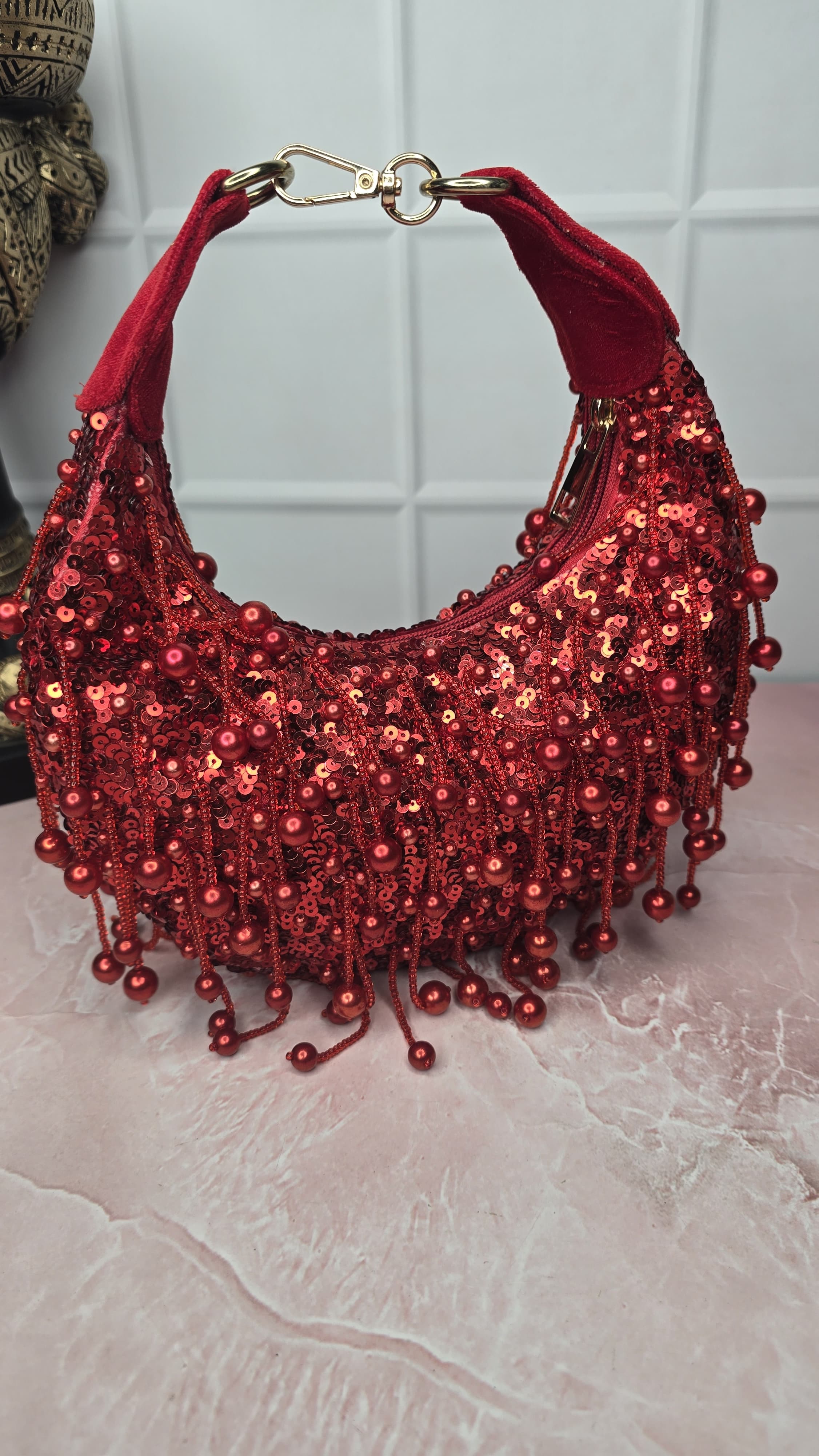 Pearl Moon Clutch