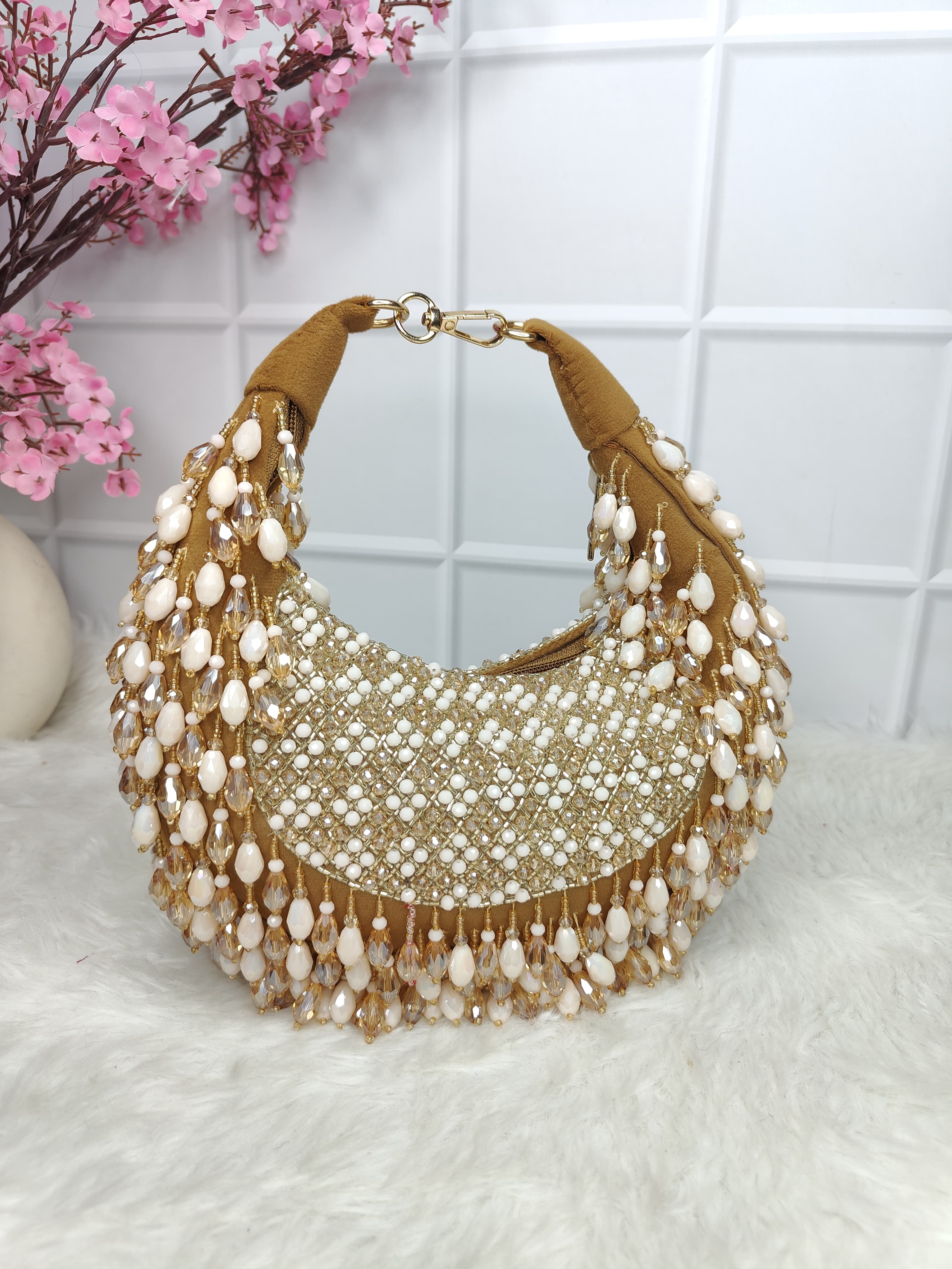Embroidered  Clutch bag