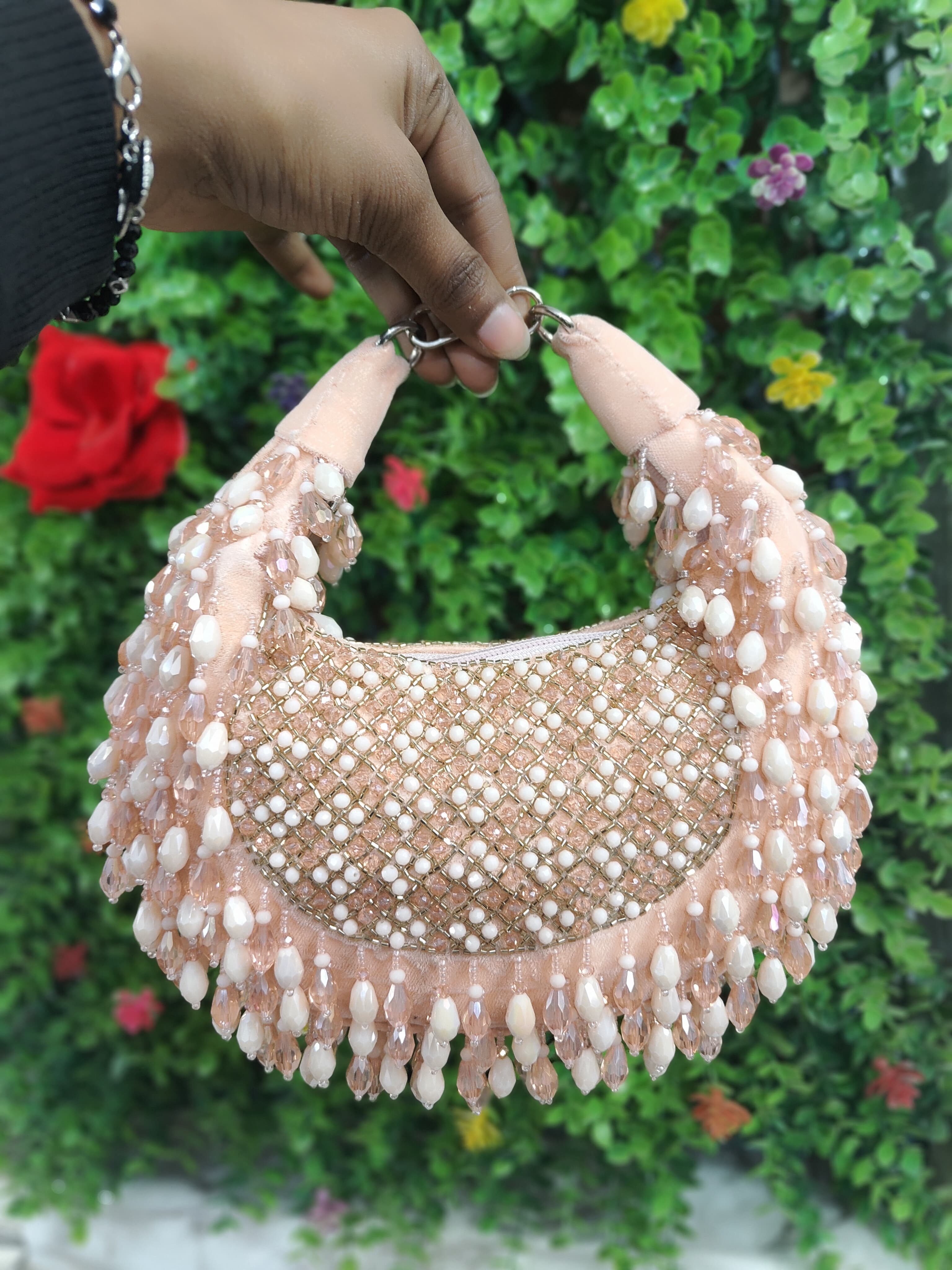 Embroidered  Clutch bag