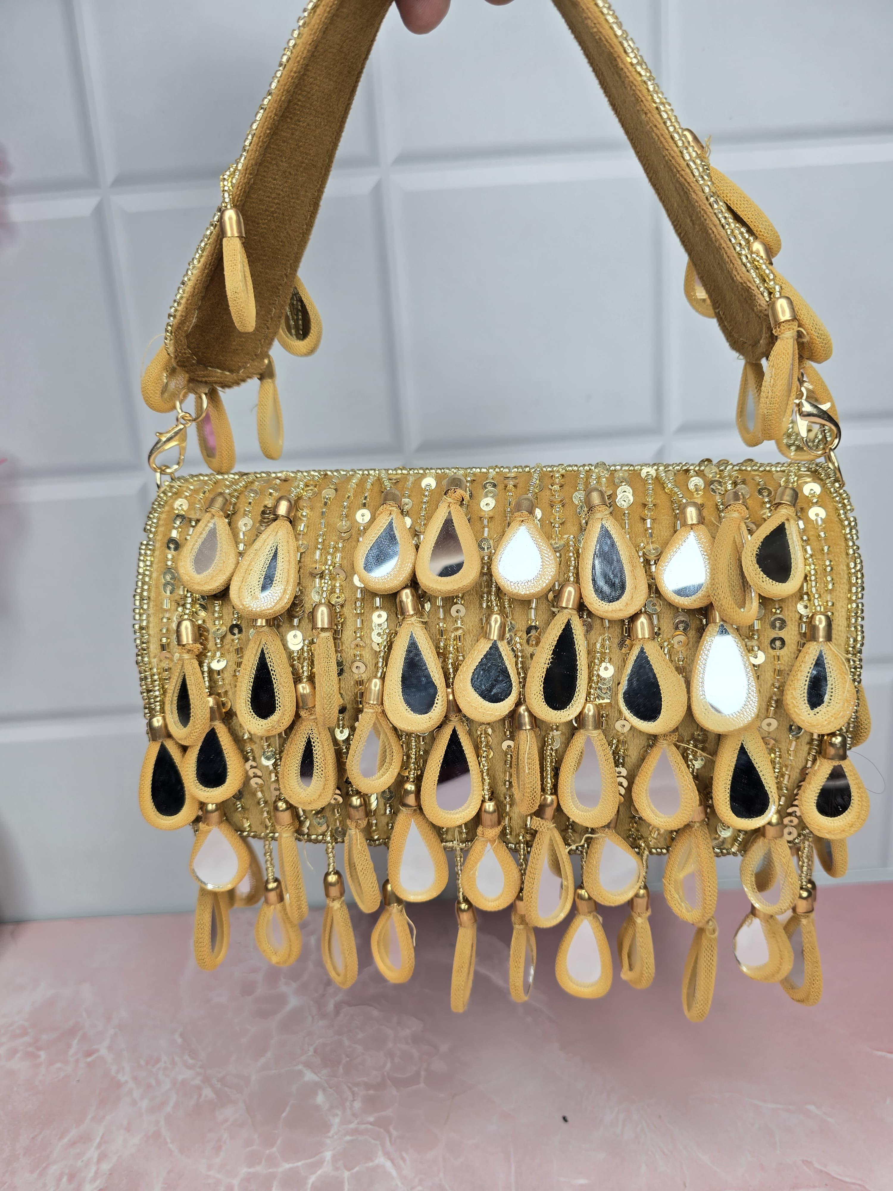 Mirror Flap Bag