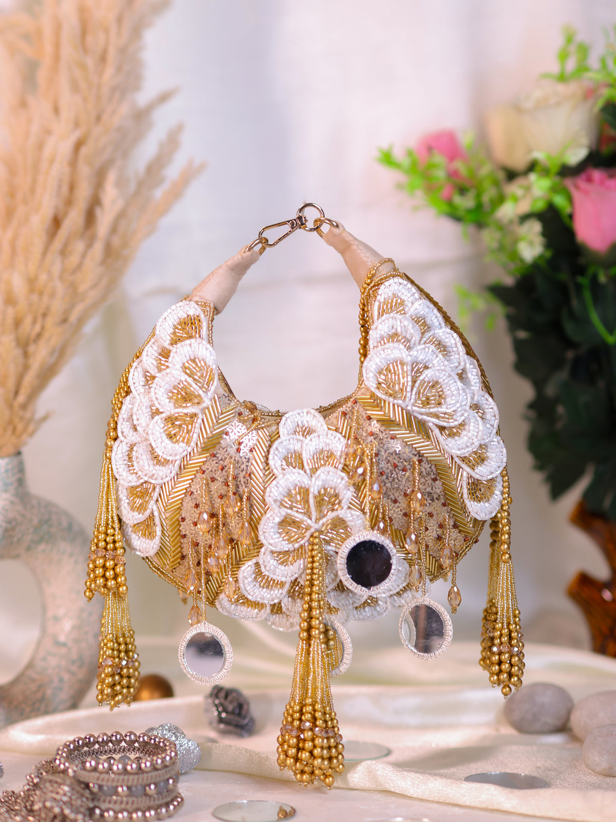 VRPS Moon Bags | Handcrafted Ethnic Bag | SWIS-1526 | Additional Angle