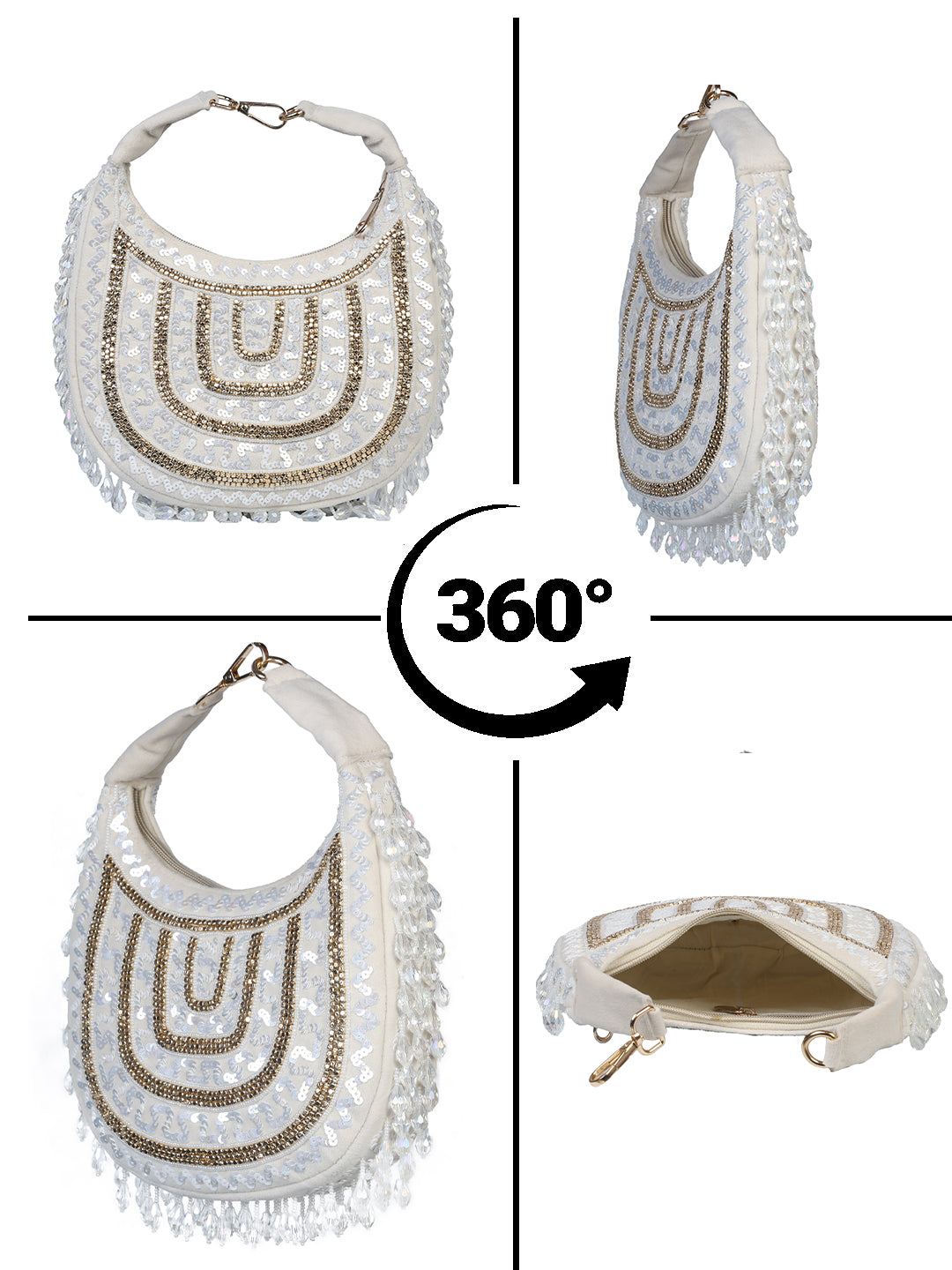 VRPS Moon Bags | Handcrafted Ethnic Bag | SWIS-2418 | Additional Angle
