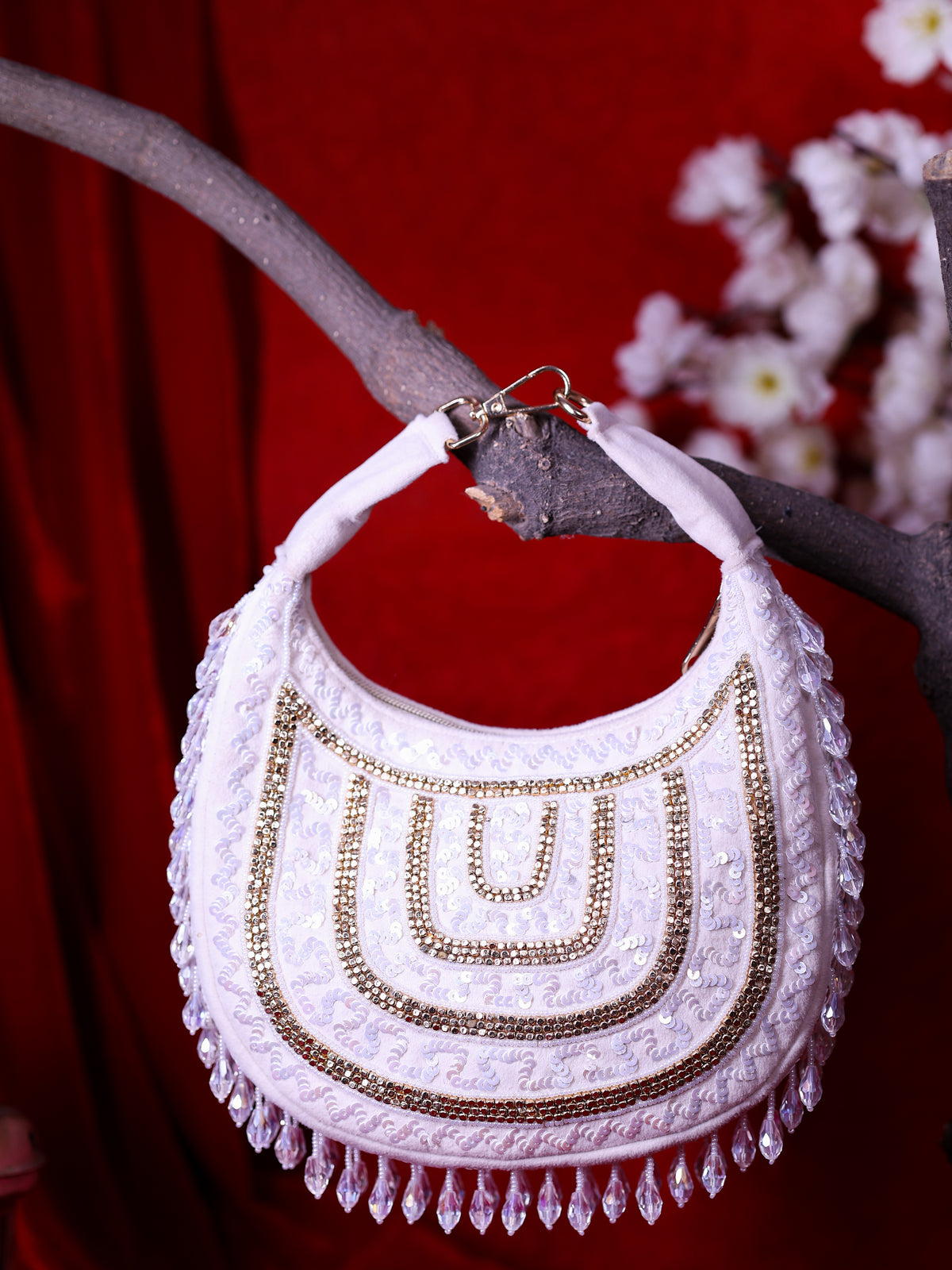 VRPS Moon Bags | Handcrafted Ethnic Bag | SWIS-2418 | Additional Angle