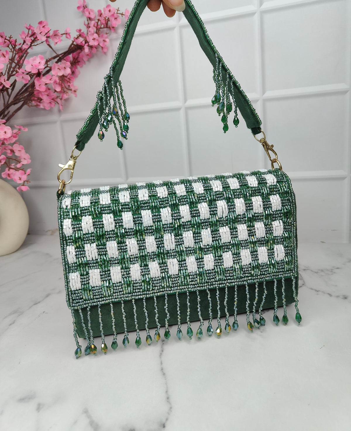 VRPS Flap Bag | Handcrafted Ethnic Bag | SWIS-1505 | Additional Angle